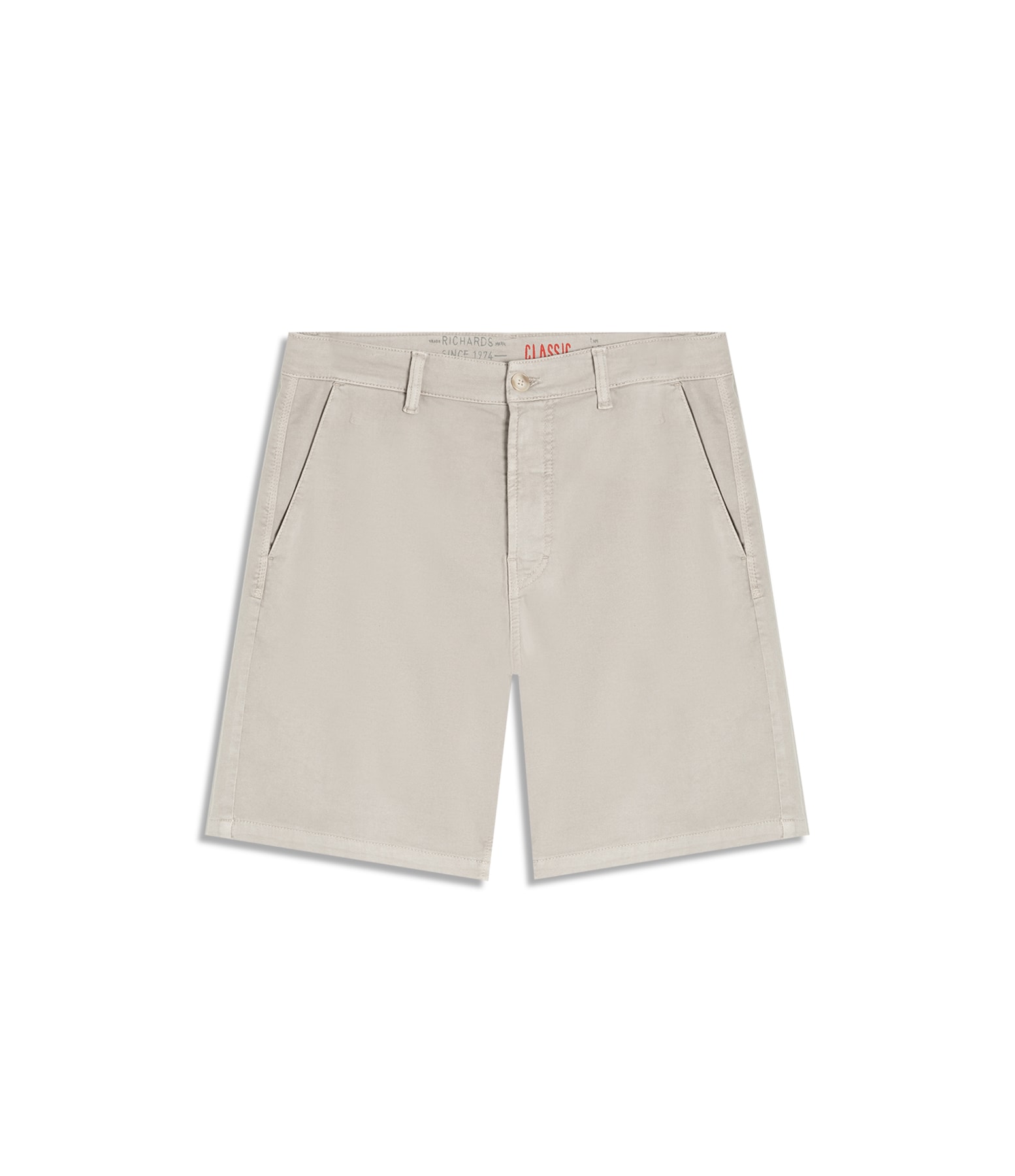 Bermuda Chino Jogging Classic Silver