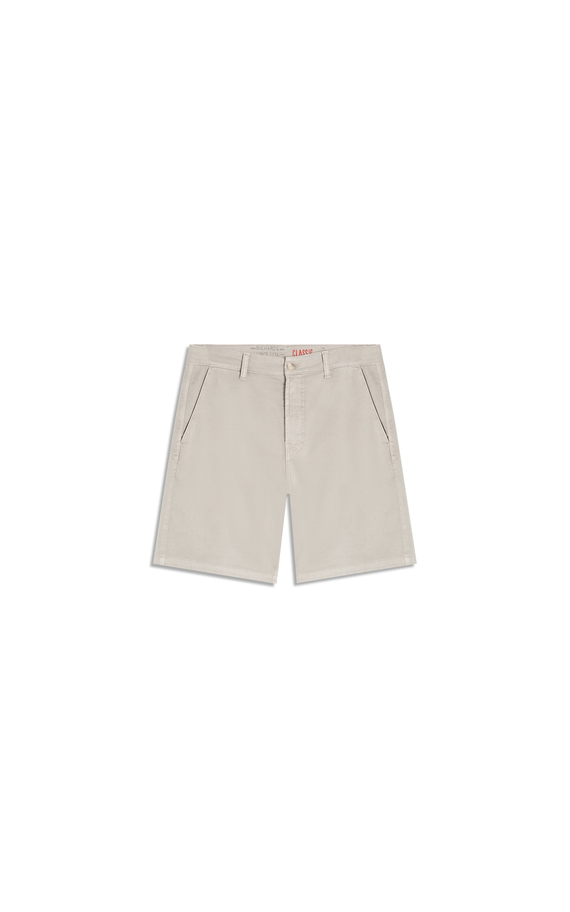 Bermuda Chino Jogging Classic Silver