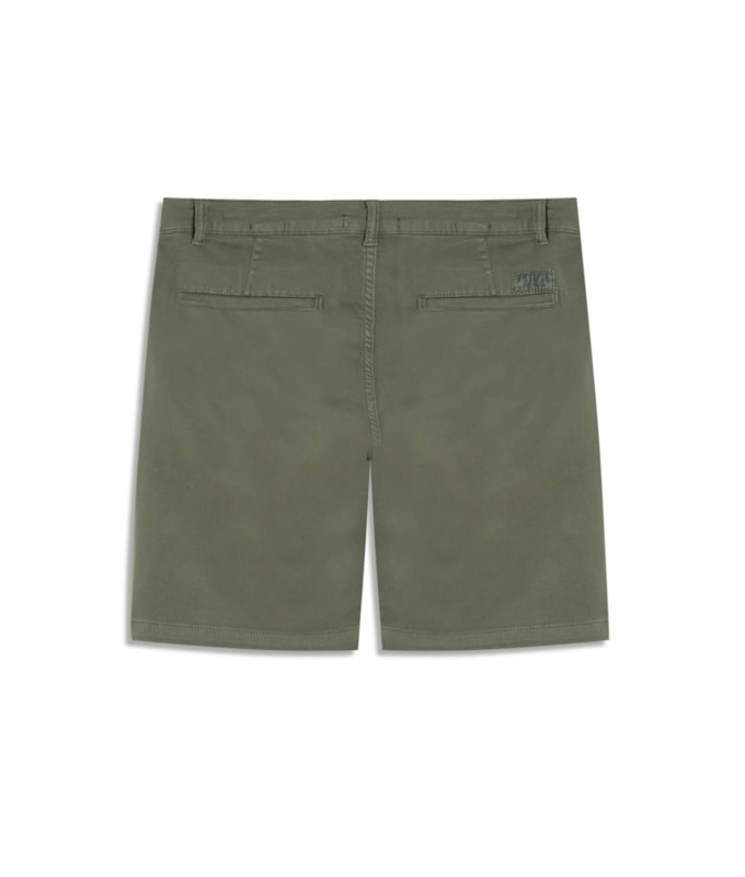Bermuda Chino Jogging Classic Verde Oliva