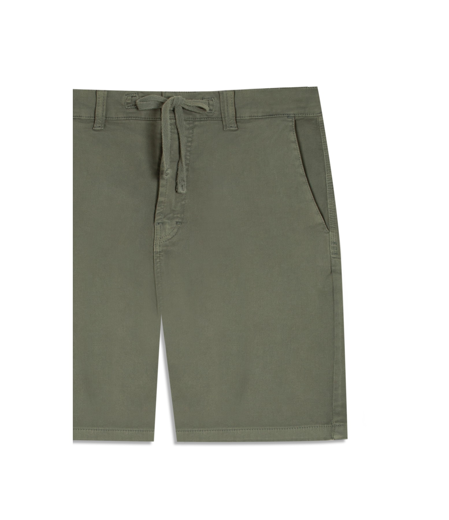 Bermuda Chino Jogging Classic Verde Oliva