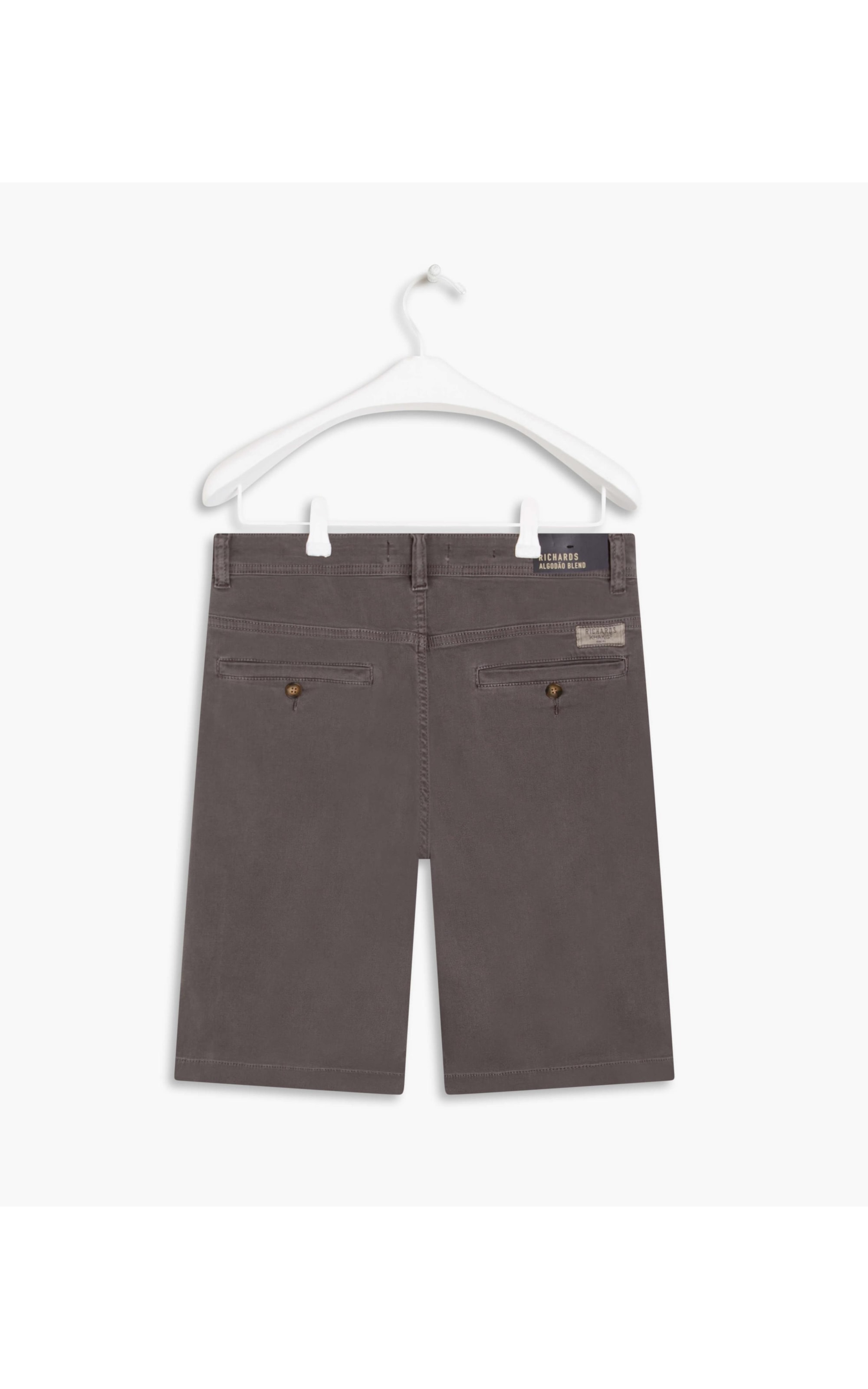 Bermuda Chino Jogging Grafite
