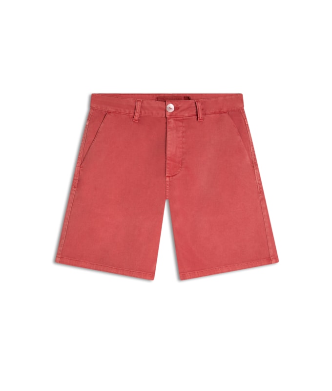 Bermuda Chino Jogging Rosa Velho