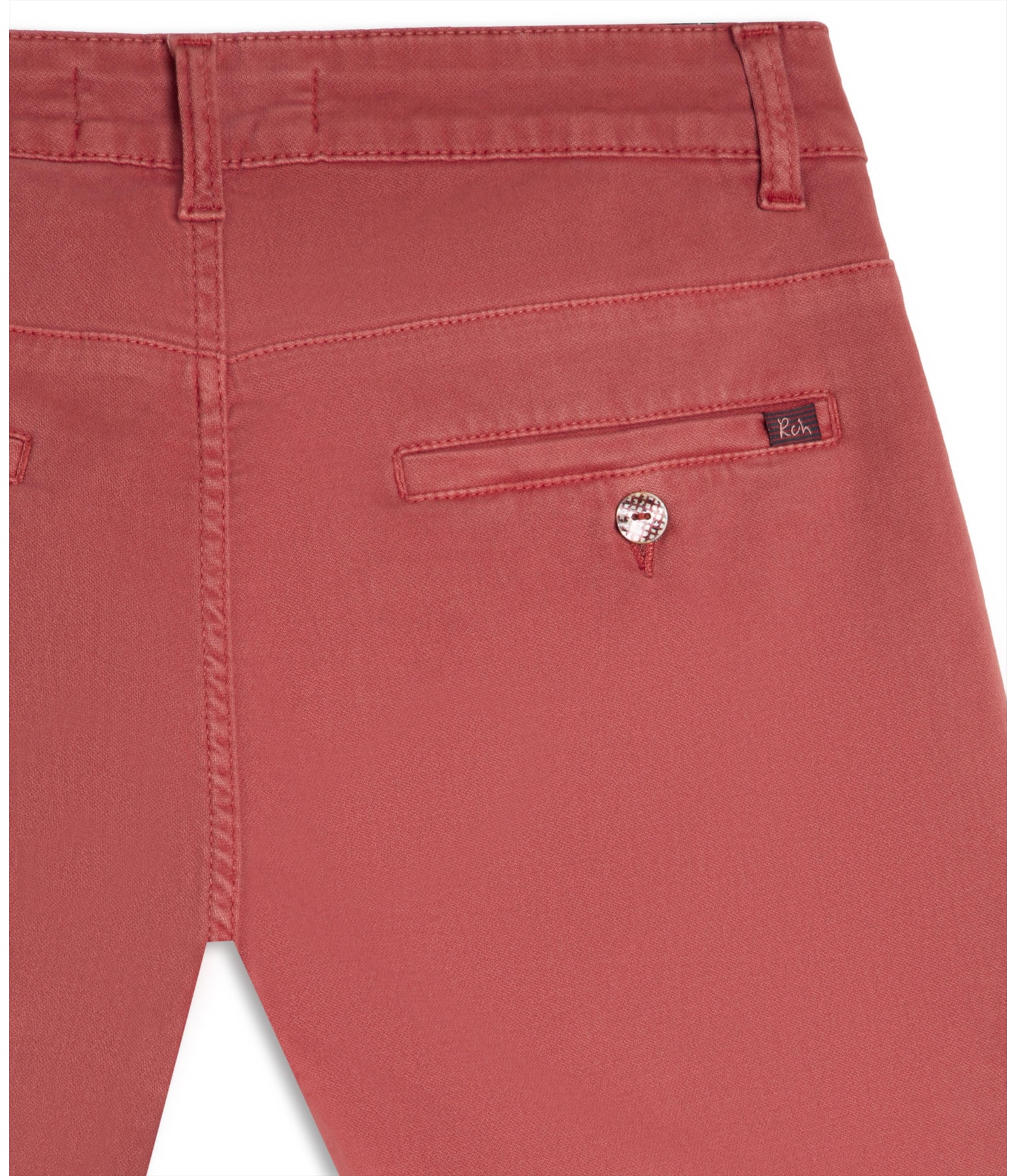 Bermuda Chino Jogging Rosa Velho