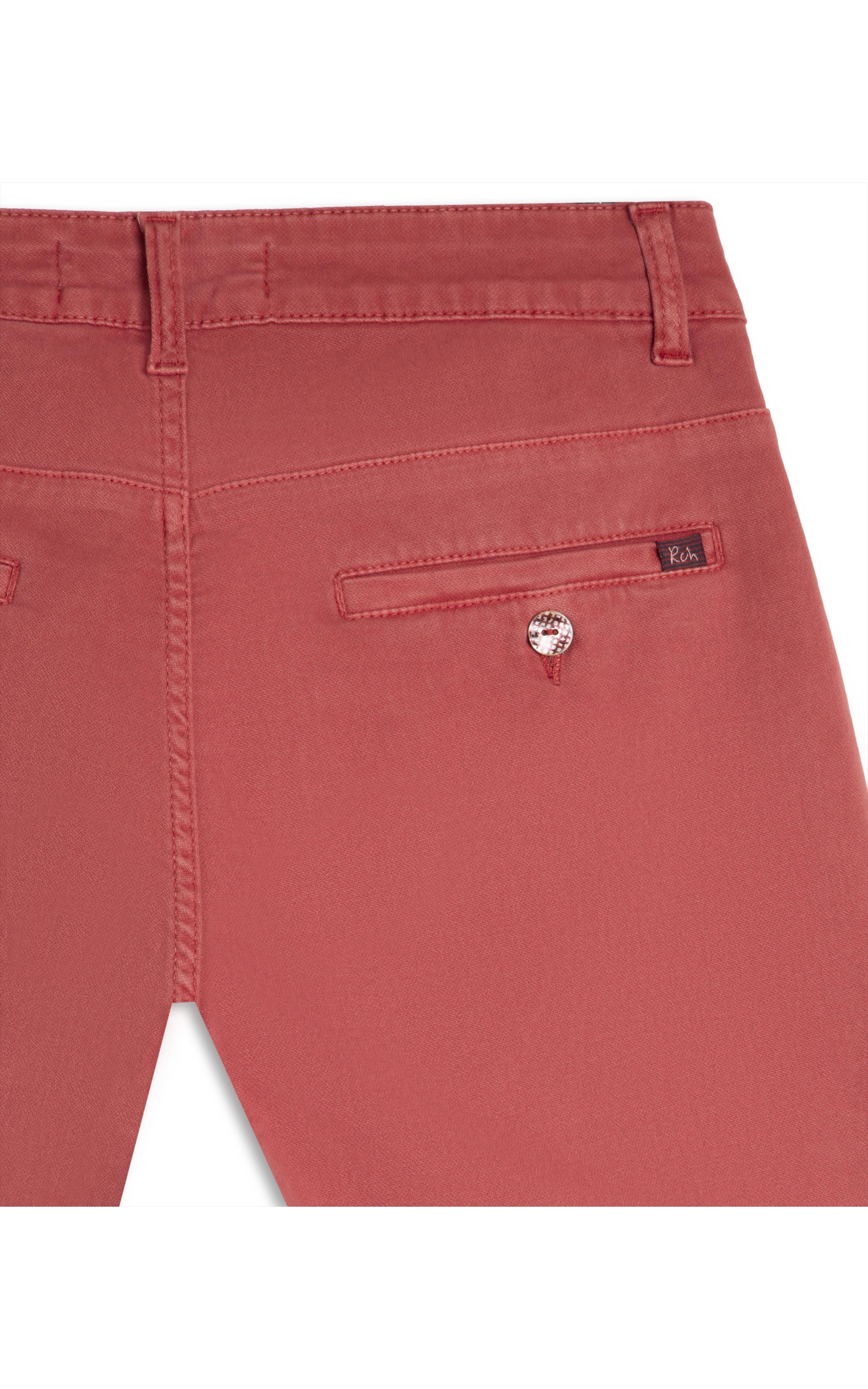 Bermuda Chino Jogging Rosa Velho
