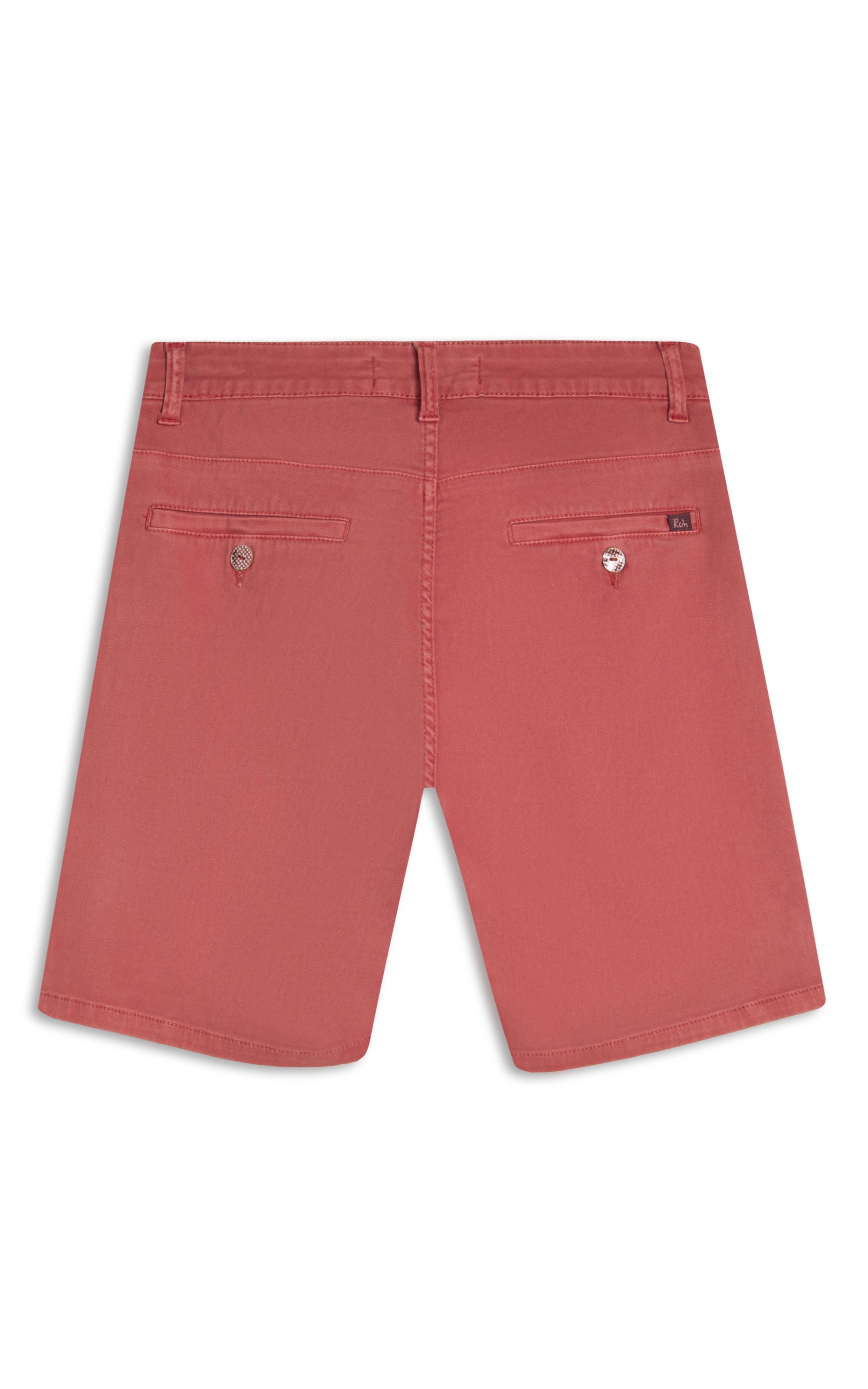 Bermuda Chino Jogging Rosa Velho