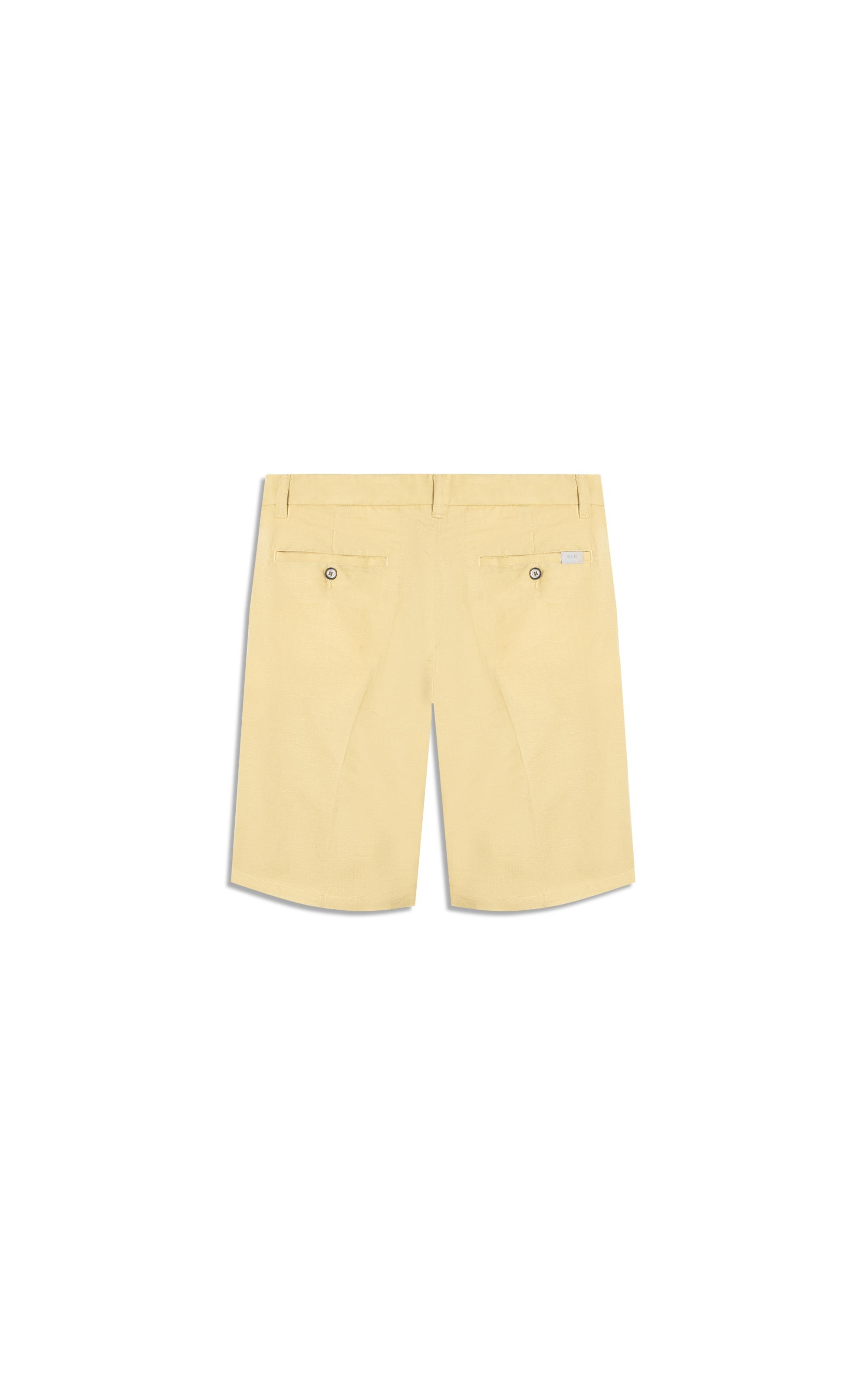 Bermuda Chino Long Lb Amarelo Claro