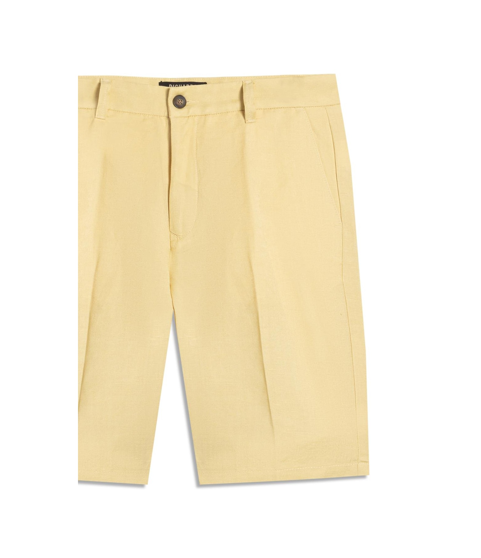 Bermuda Chino Long Lb Amarelo Claro