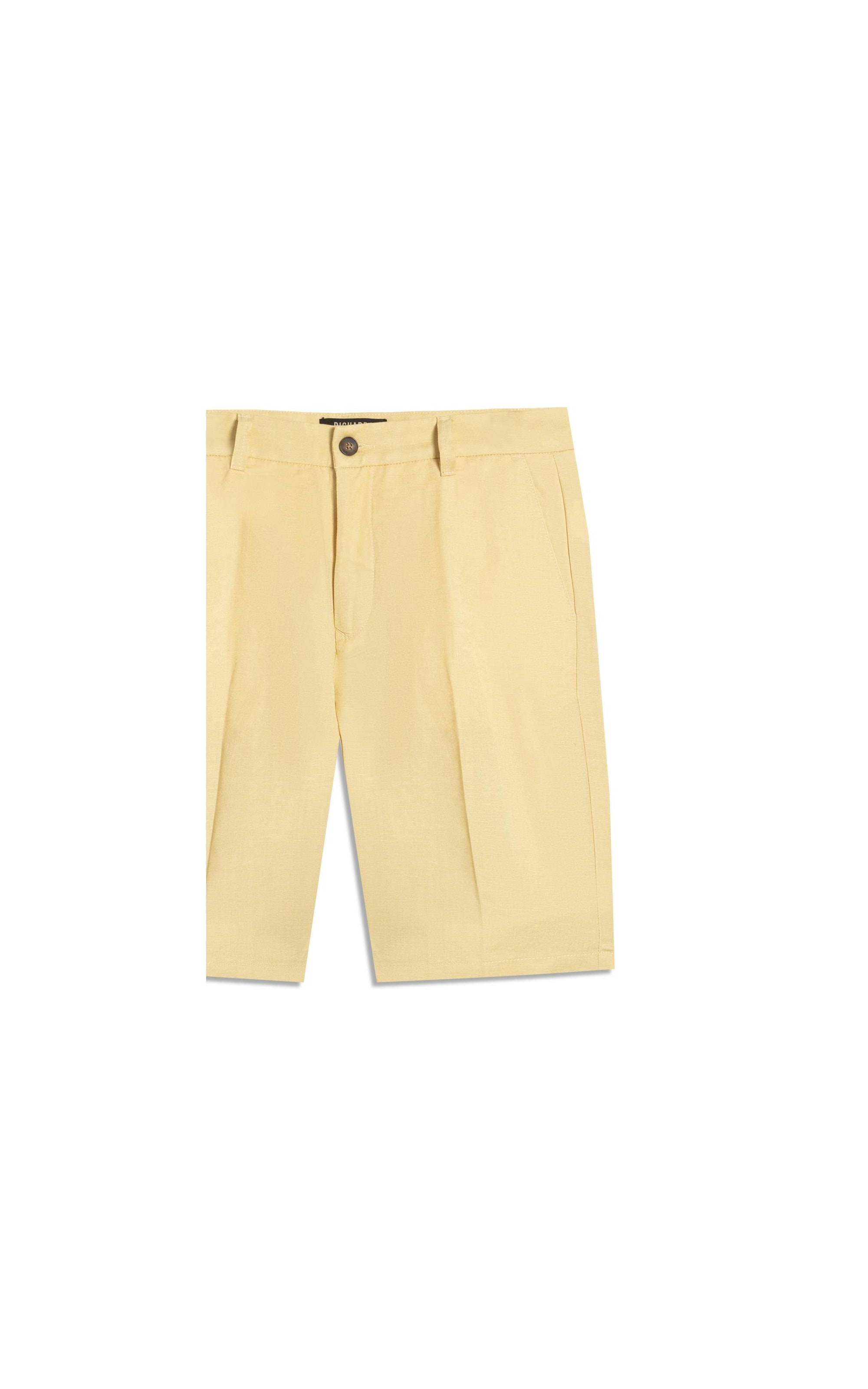 Bermuda Chino Long Lb Amarelo Claro