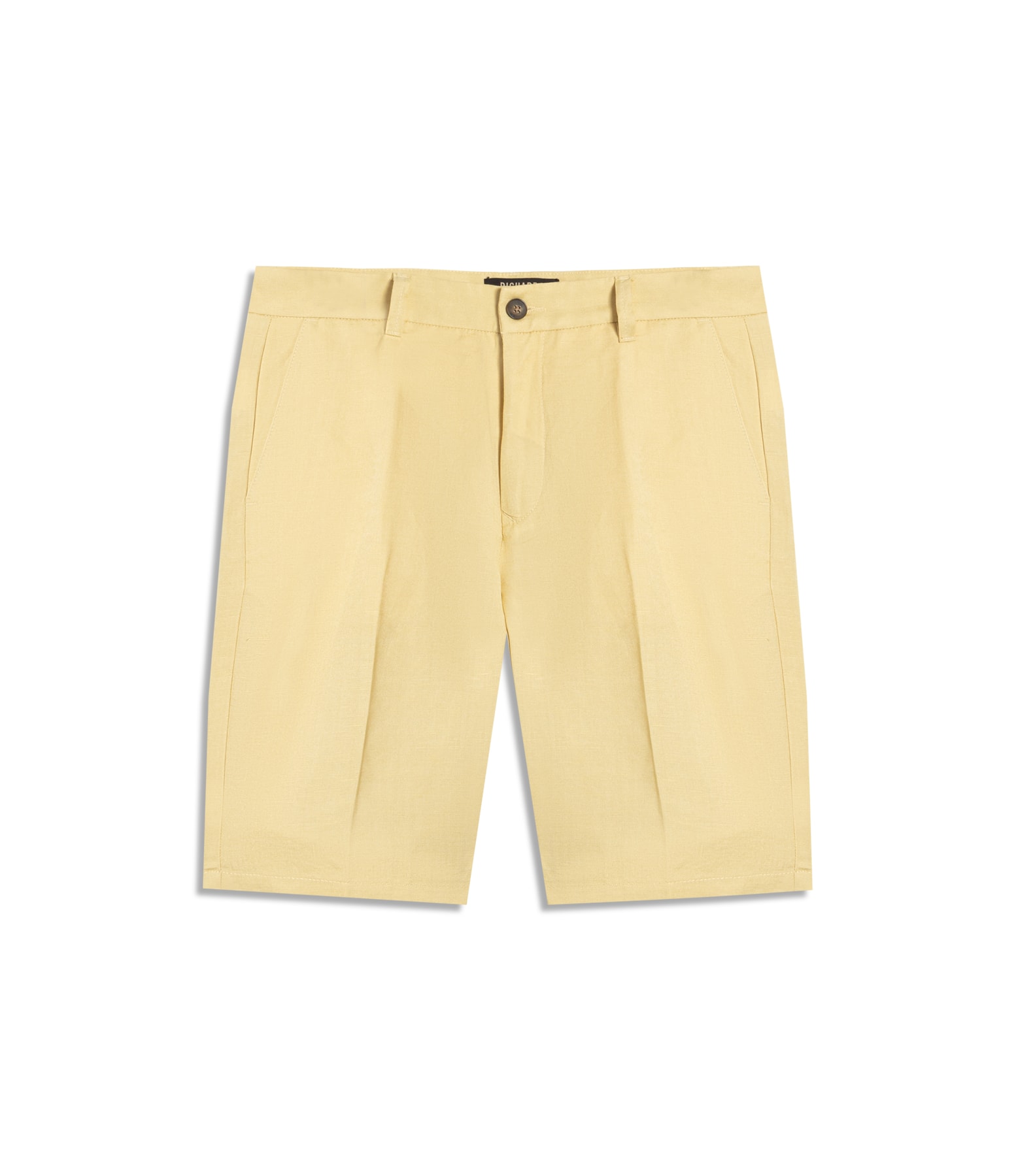 Bermuda Chino Long Lb Amarelo Claro