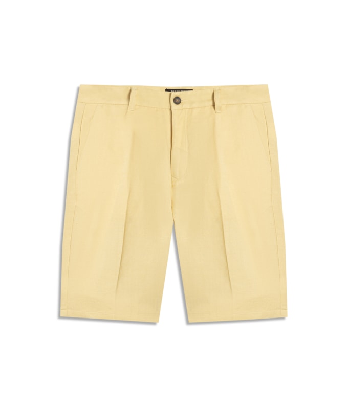 Bermuda Chino Long Lb Amarelo Claro