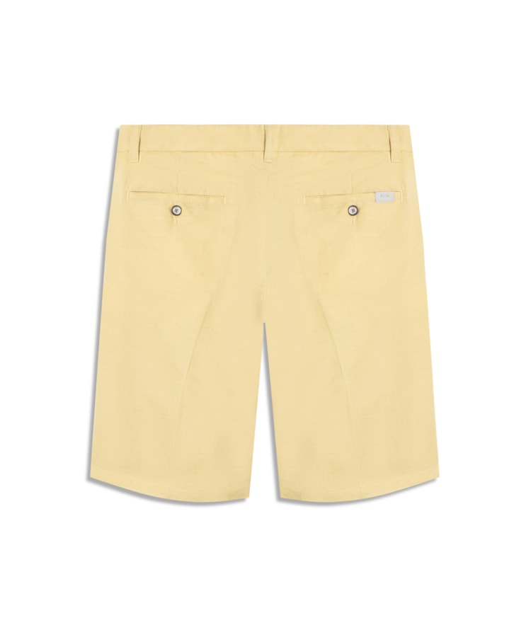 Bermuda Chino Long Lb Amarelo Claro