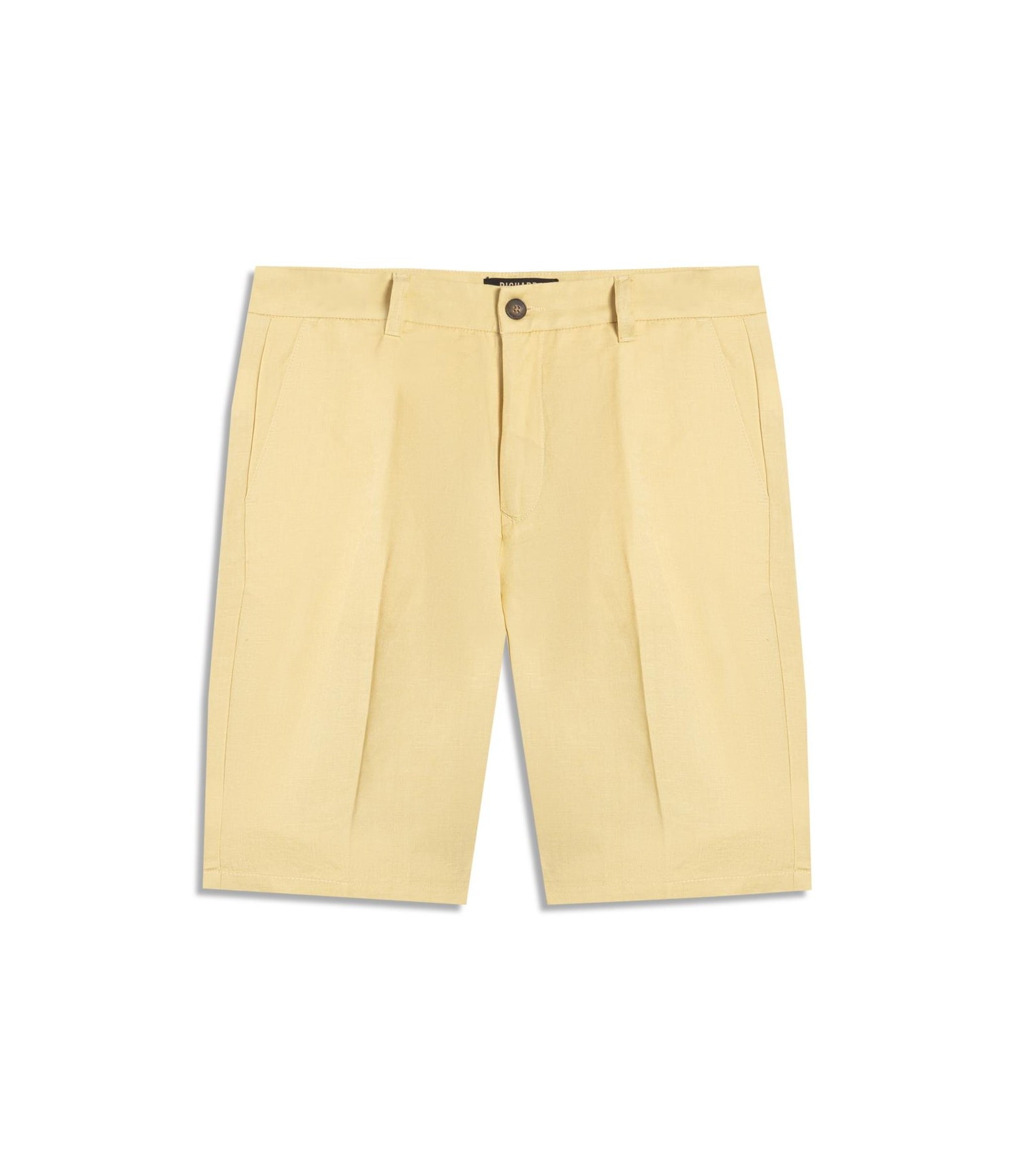 Bermuda Chino Long Lb Amarelo Claro