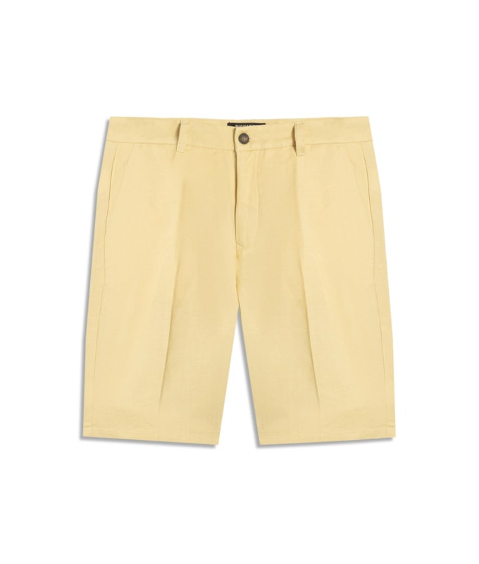 Bermuda Chino Long Lb Amarelo Claro