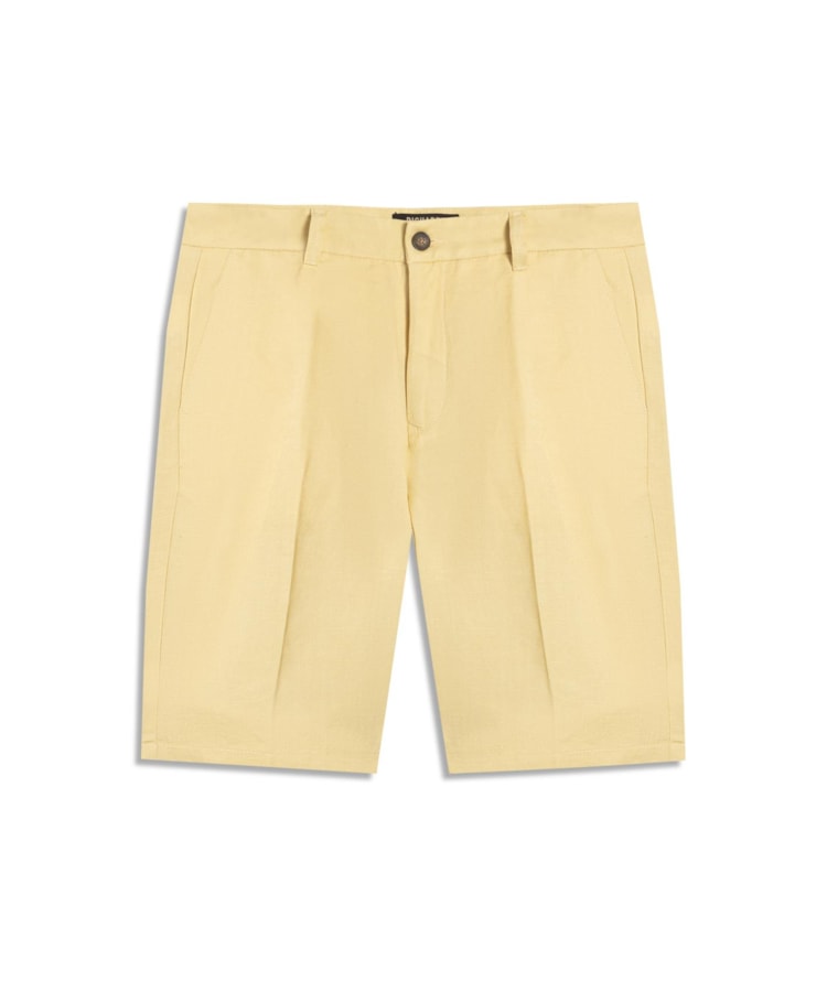 Bermuda Chino Long Lb Amarelo Claro