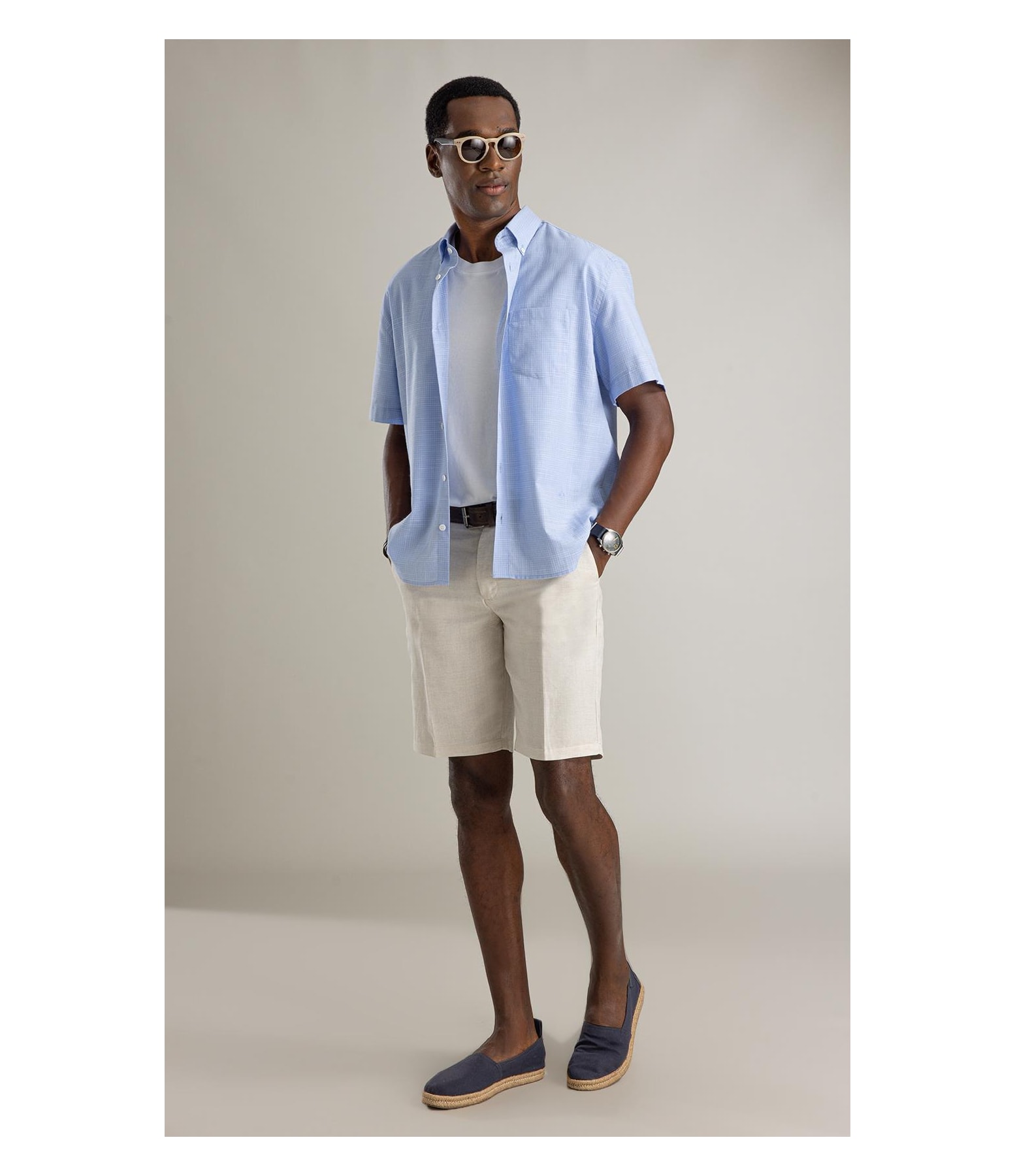 Bermuda Chino Long Lb Areia