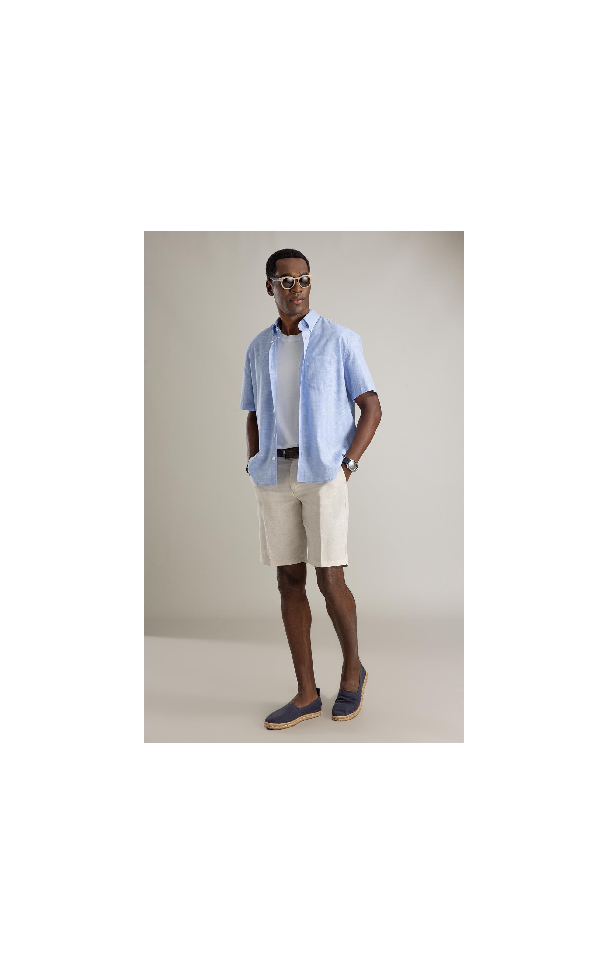 Bermuda Chino Long Lb Areia