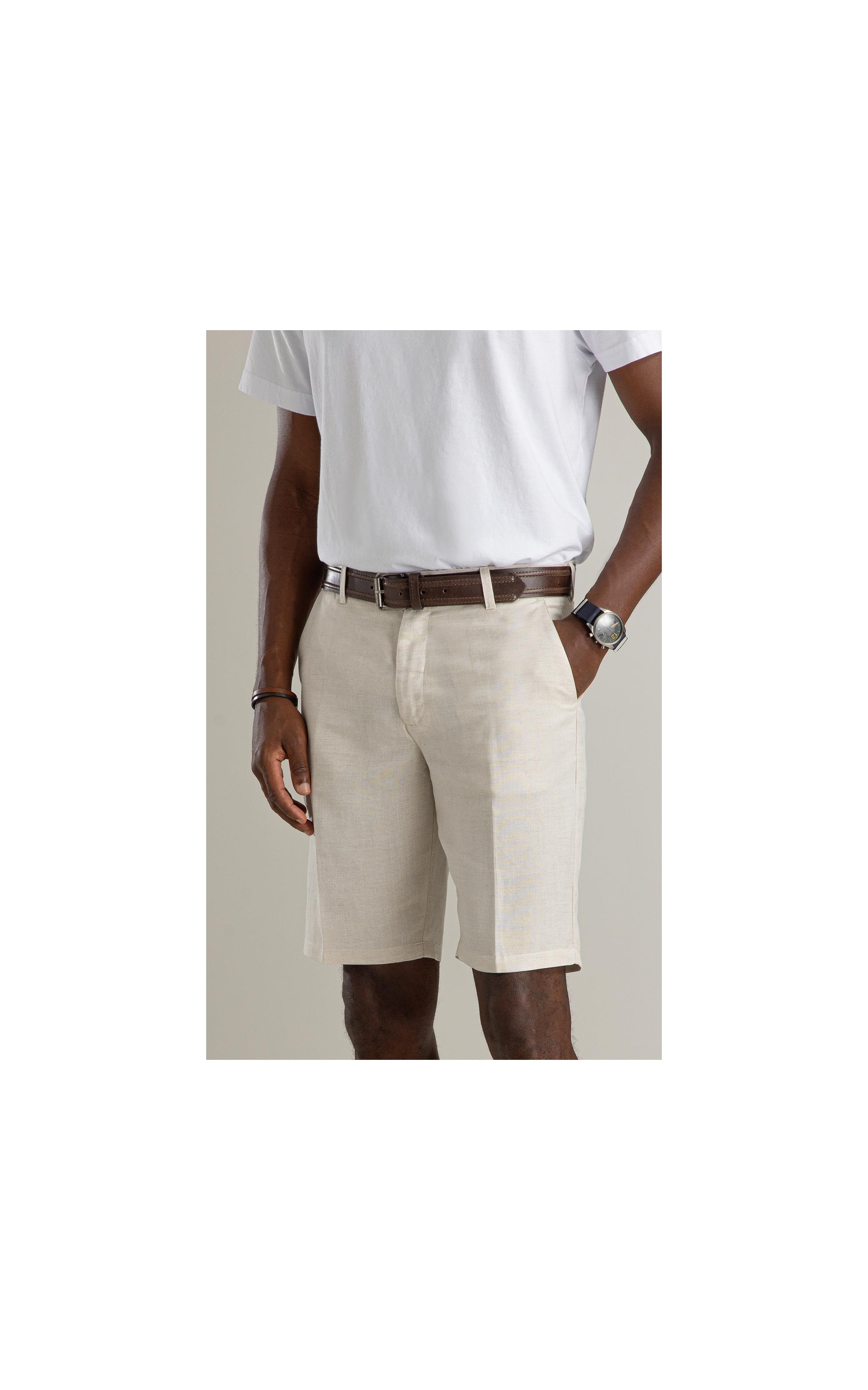 Bermuda Chino Long Lb Areia