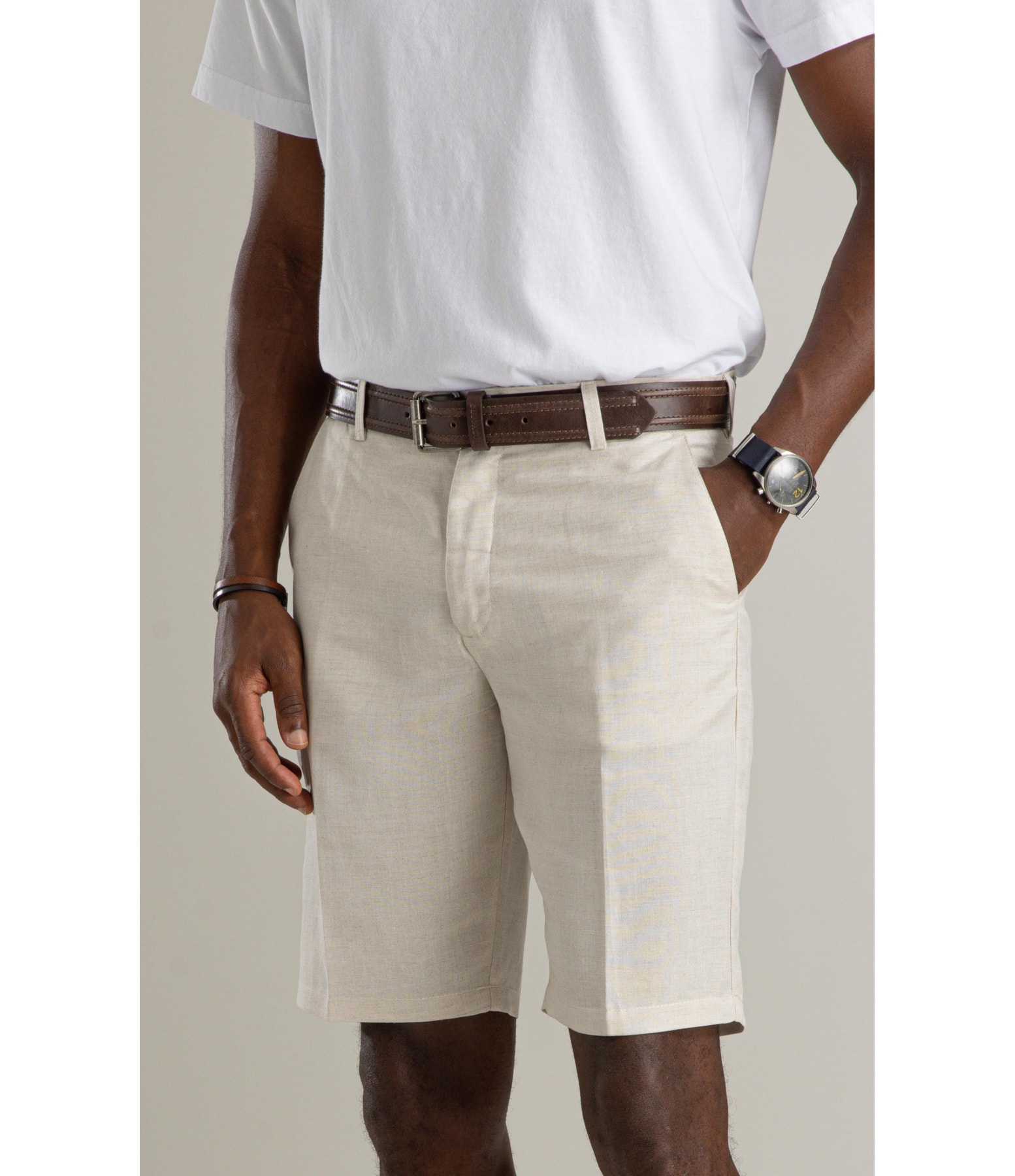Bermuda Chino Long Lb Areia