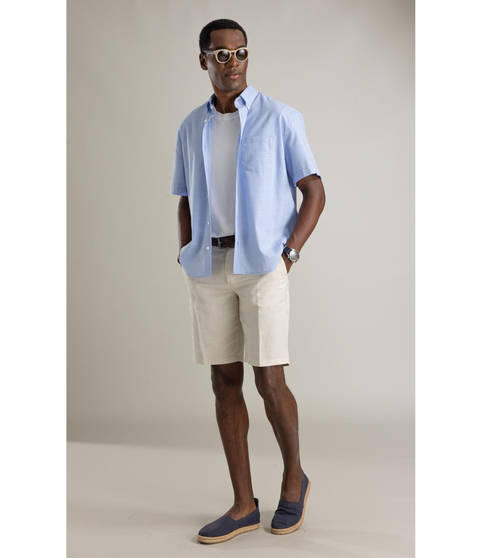 Bermuda Chino Long Lb Areia