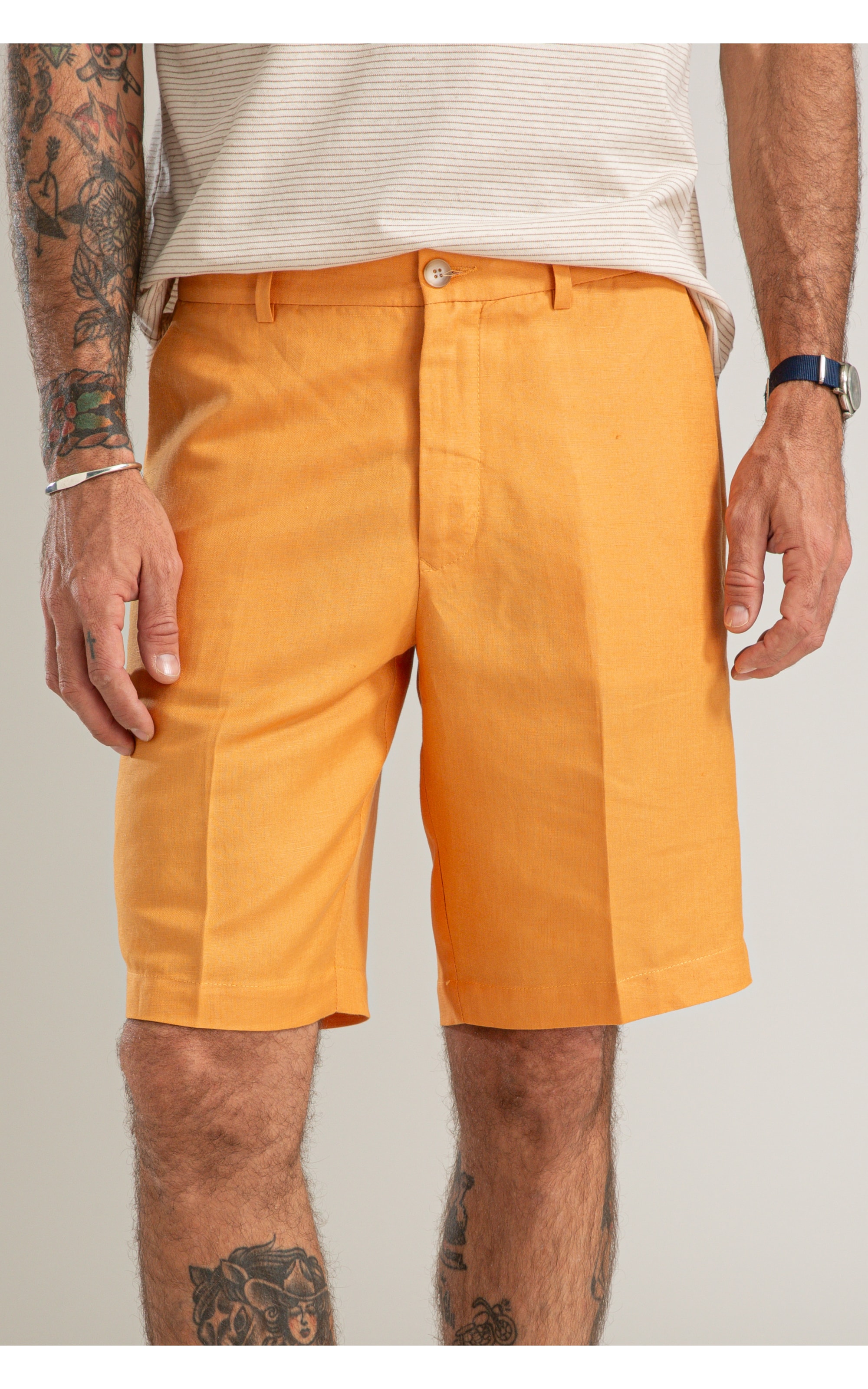Bermuda Chino Long Lb Laranja