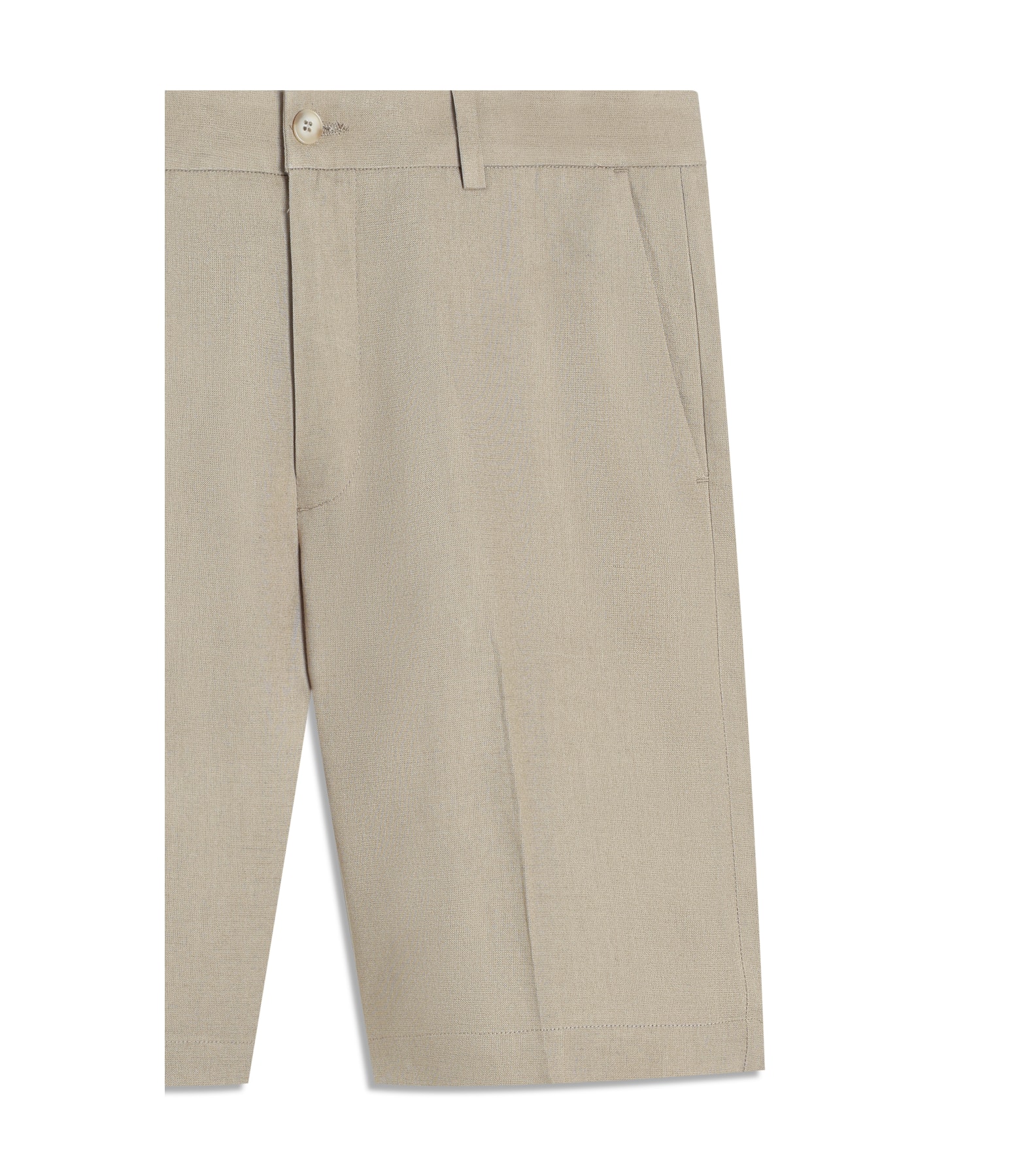 Bermuda Chino Long Liso  Caqui