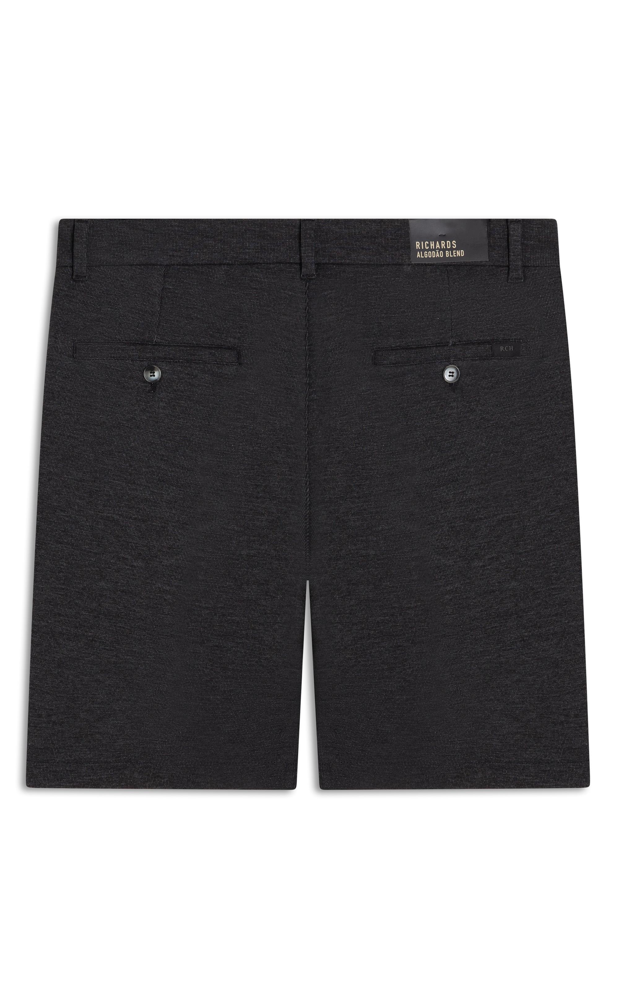  Bermuda Chino Malha Monti Preto