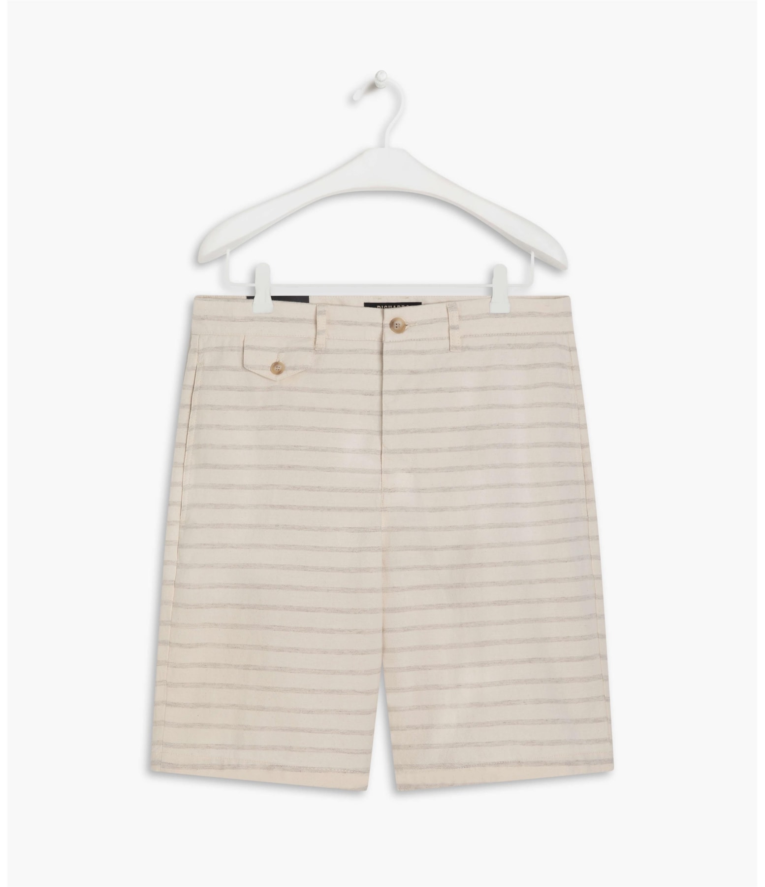 Bermuda Chino Marrocos Stripe Natural