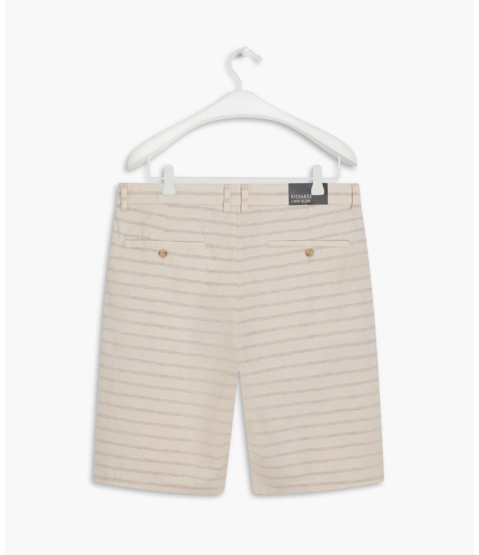 Bermuda Chino Marrocos Stripe Natural