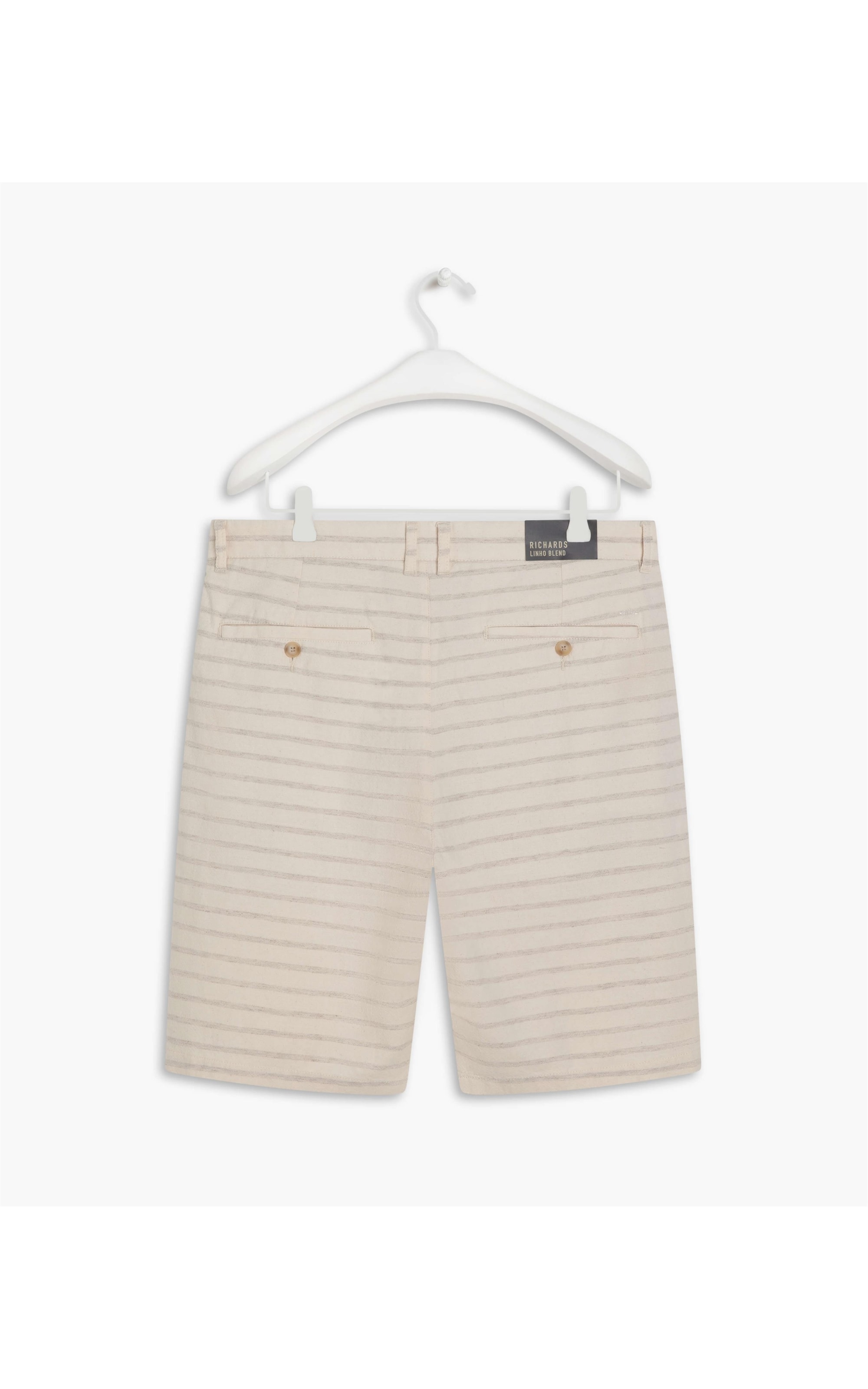 Bermuda Chino Marrocos Stripe Natural