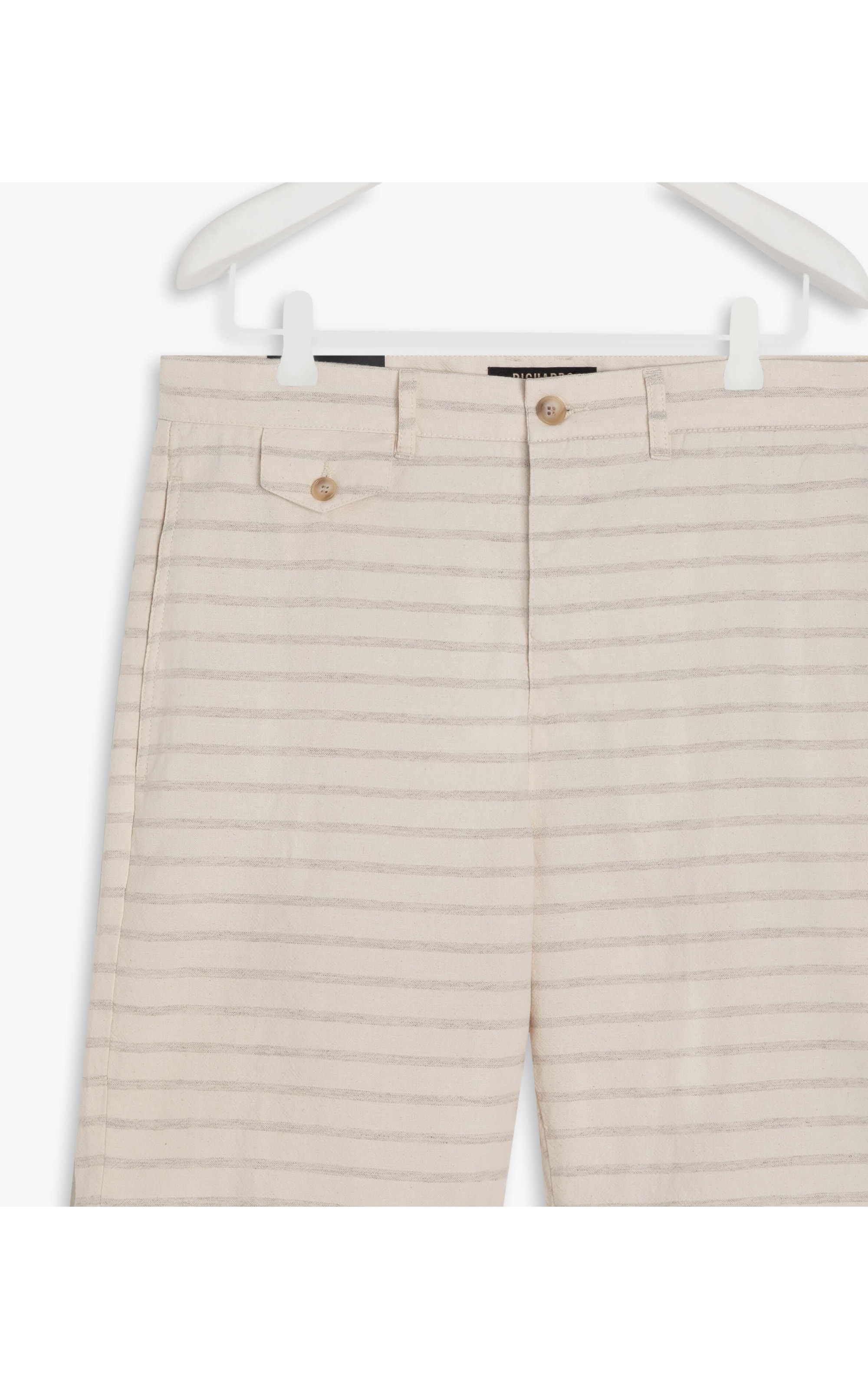 Bermuda Chino Marrocos Stripe Natural