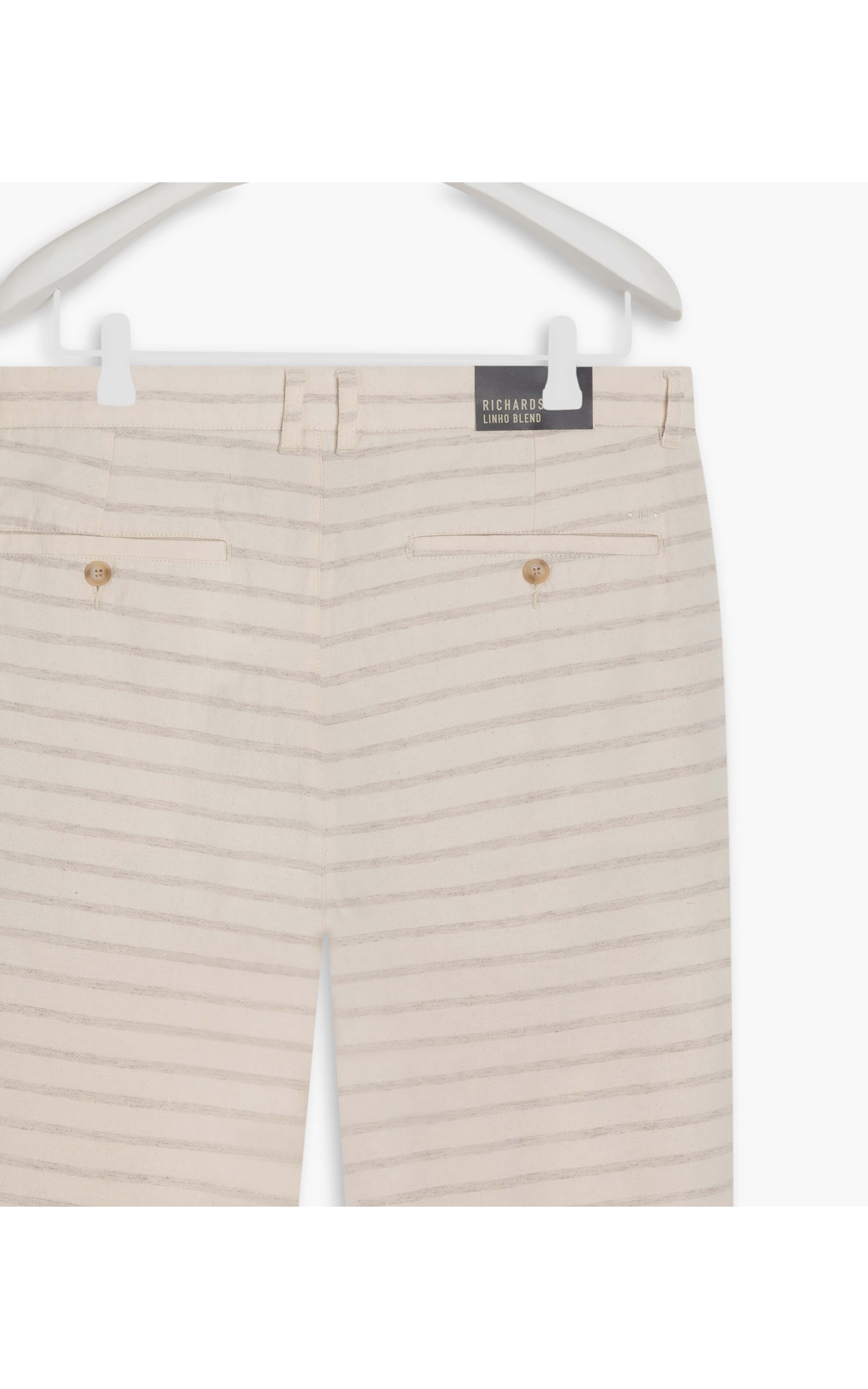 Bermuda Chino Marrocos Stripe Natural