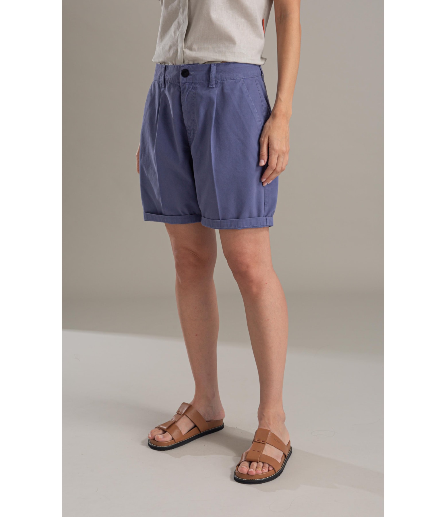 Bermuda Chino Montaigne Azul Jeans