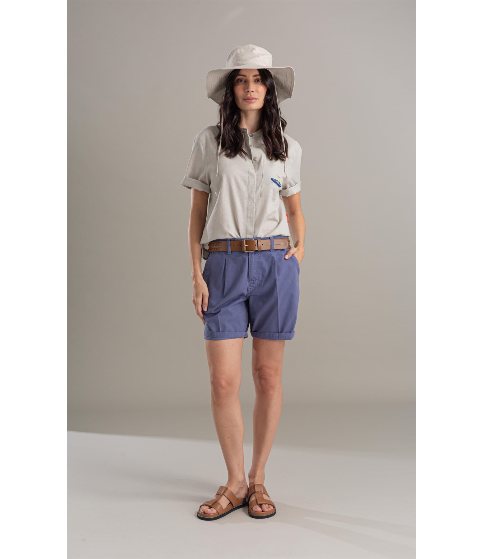 Bermuda Chino Montaigne Azul Jeans