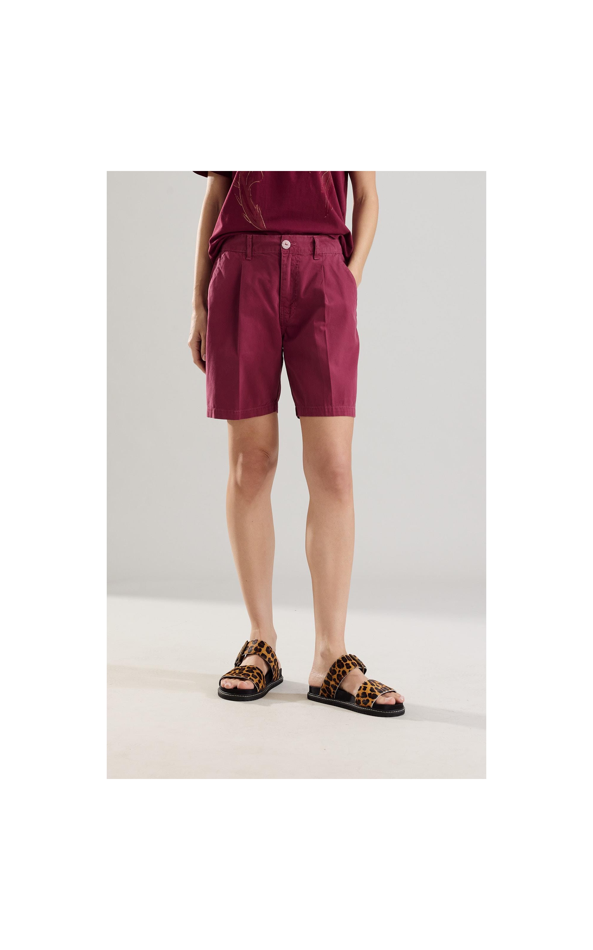Bermuda Chino Montaigne Magenta