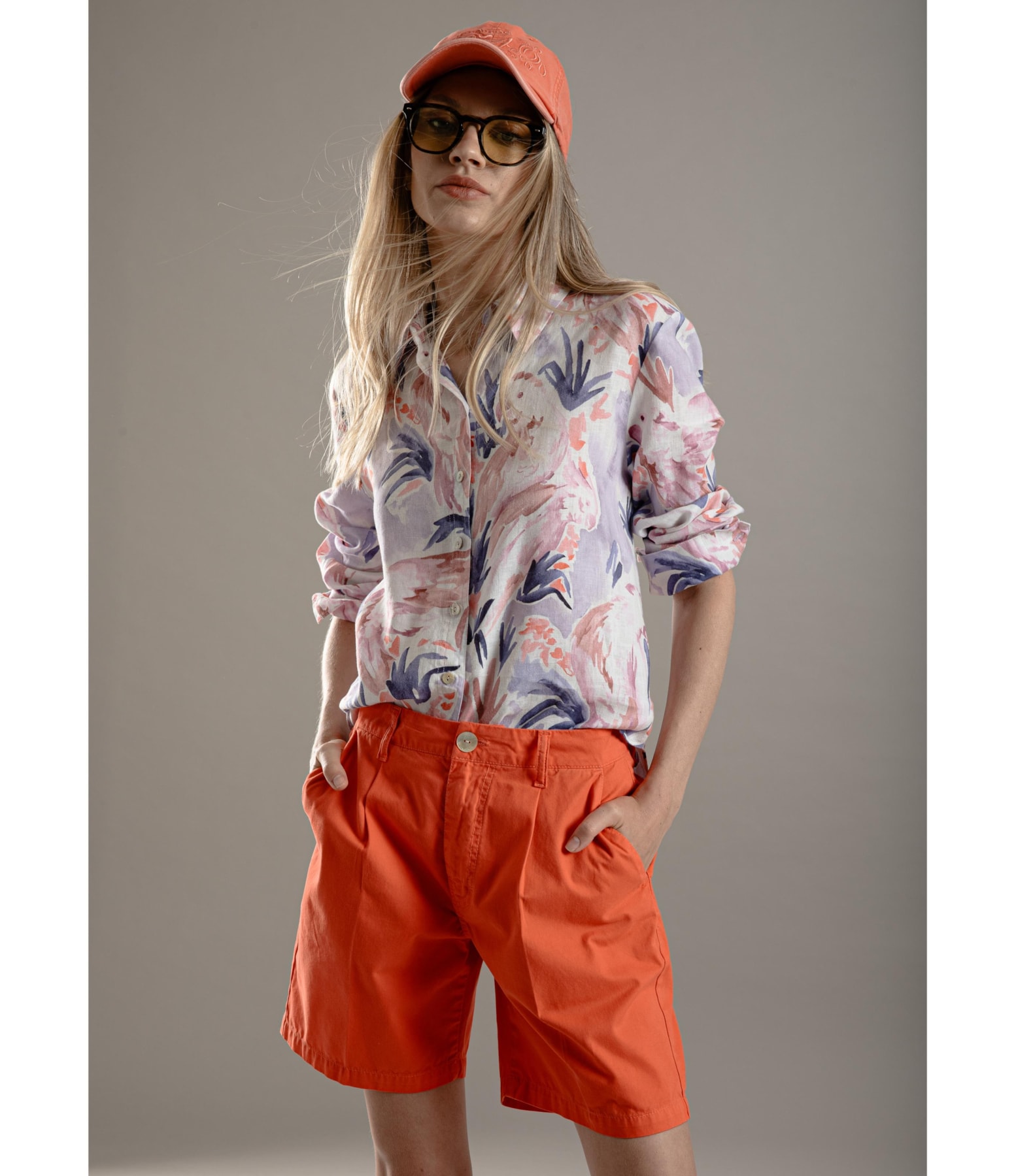 Bermuda Chino Montaigne Melancia