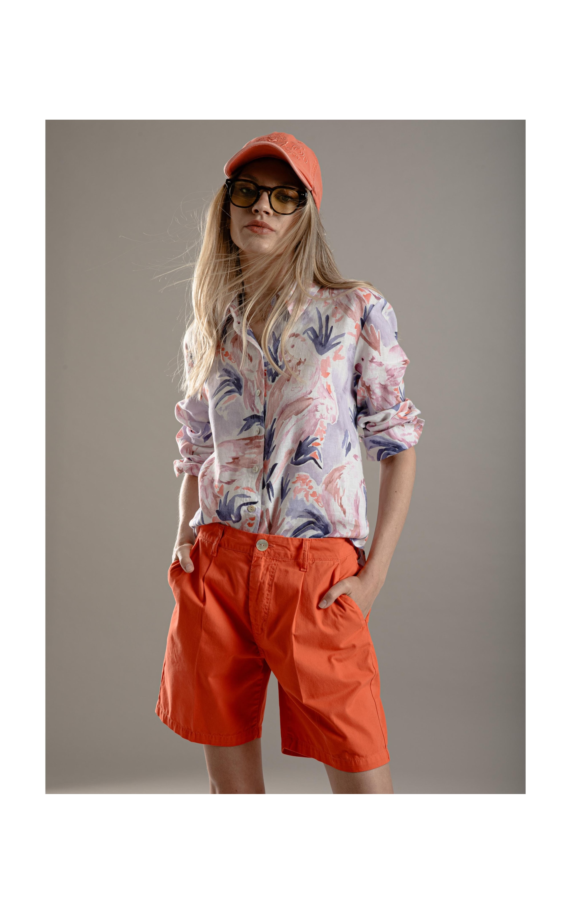 Bermuda Chino Montaigne Melancia