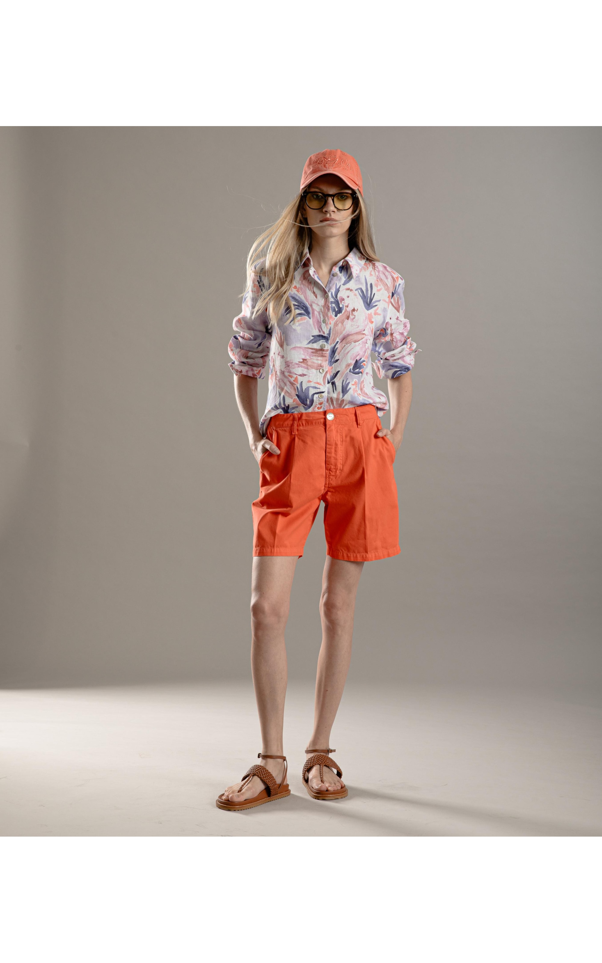 Bermuda Chino Montaigne Melancia