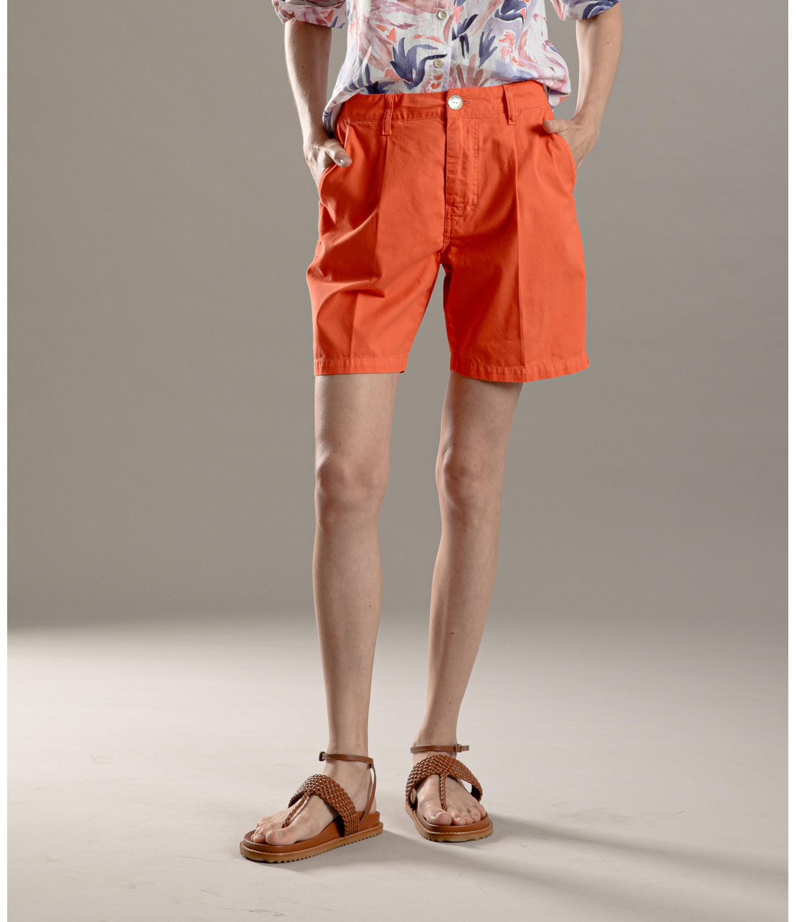 Bermuda Chino Montaigne Melancia