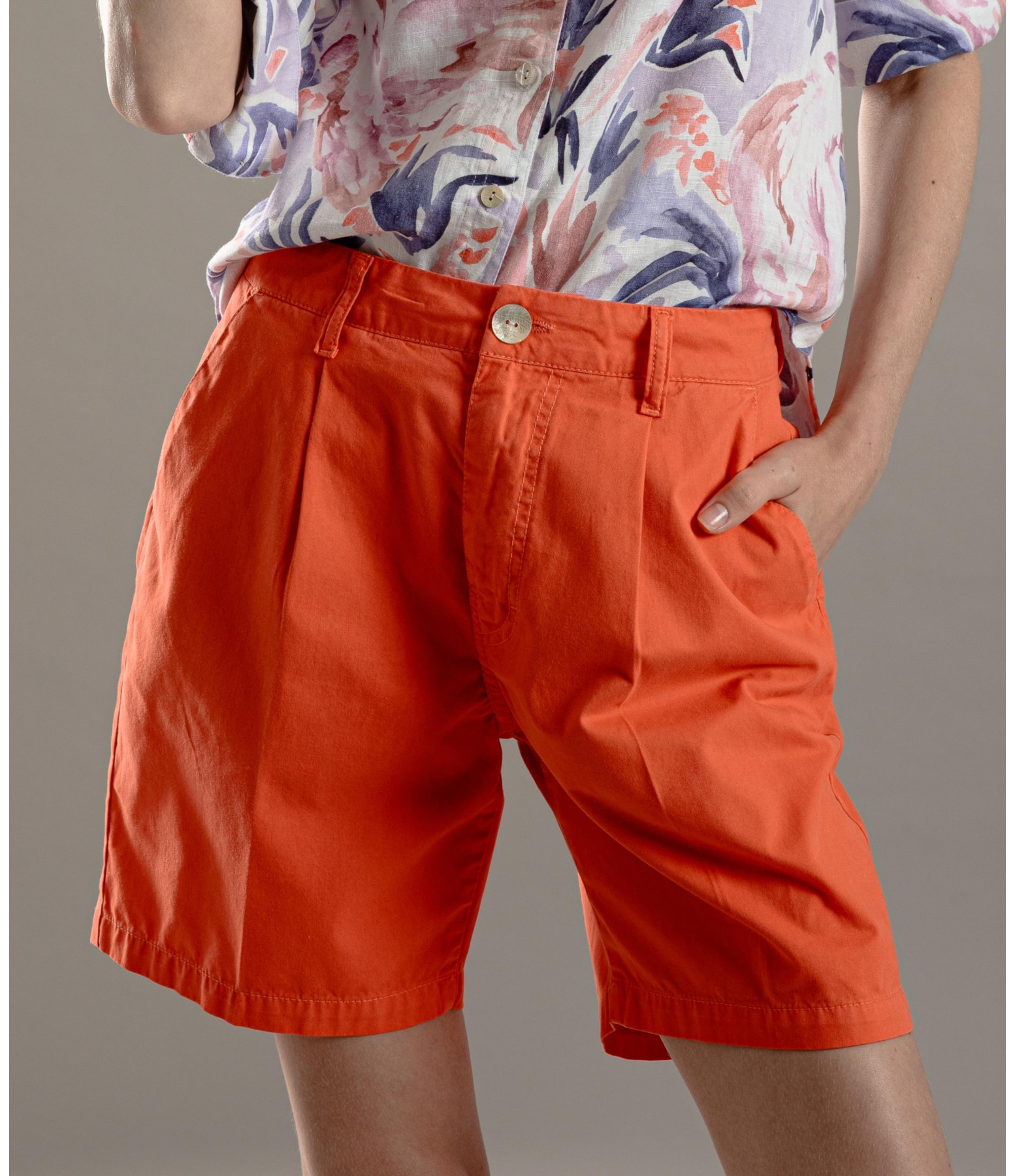 Bermuda Chino Montaigne Melancia