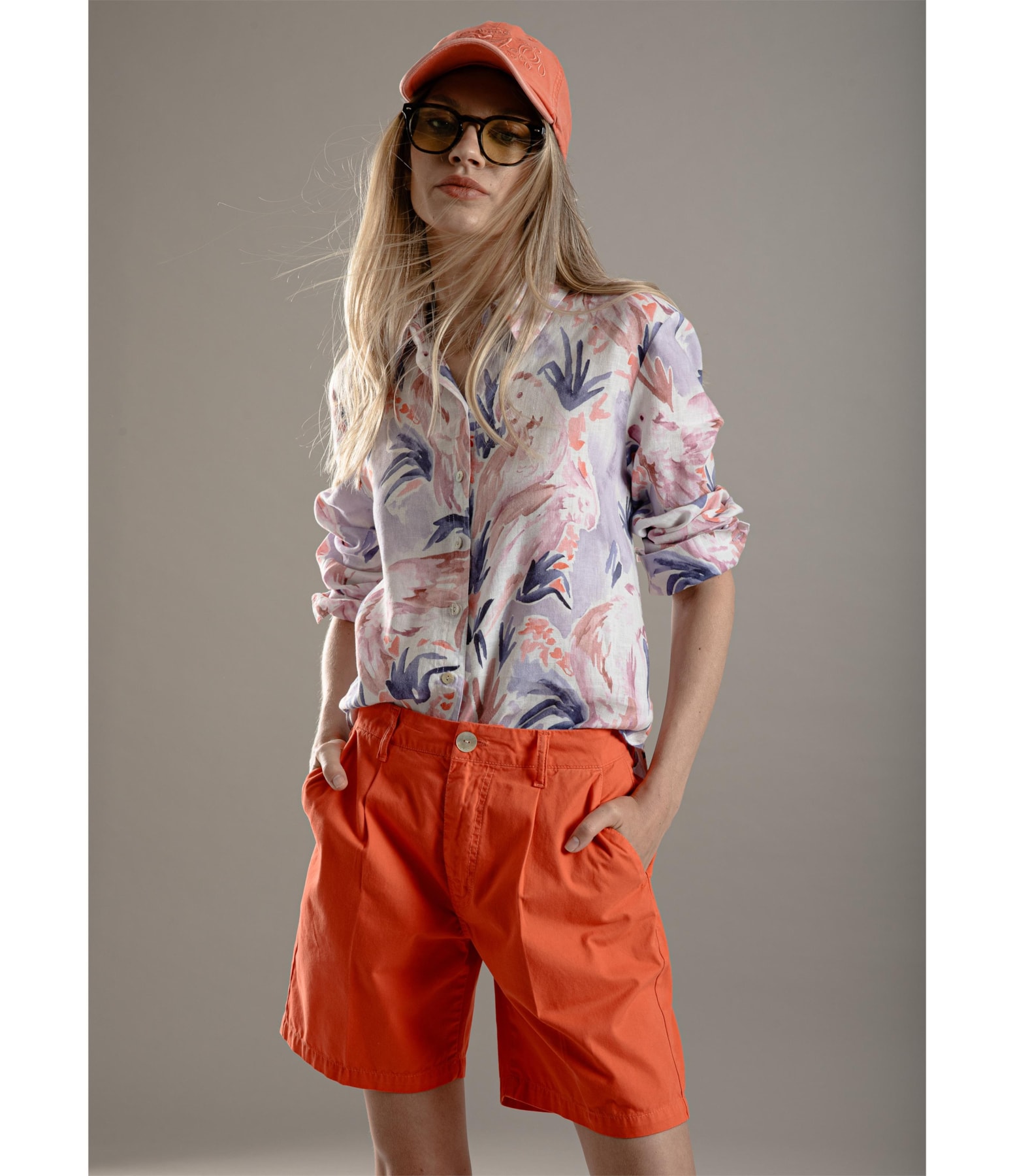 Bermuda Chino Montaigne Melancia