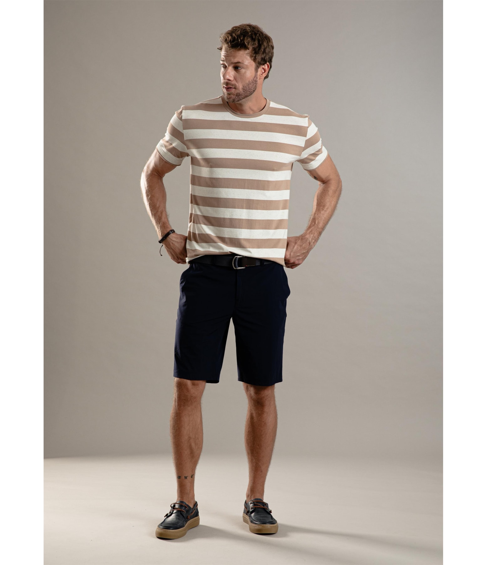 Bermuda Chino Ny Stretch Dark Navy