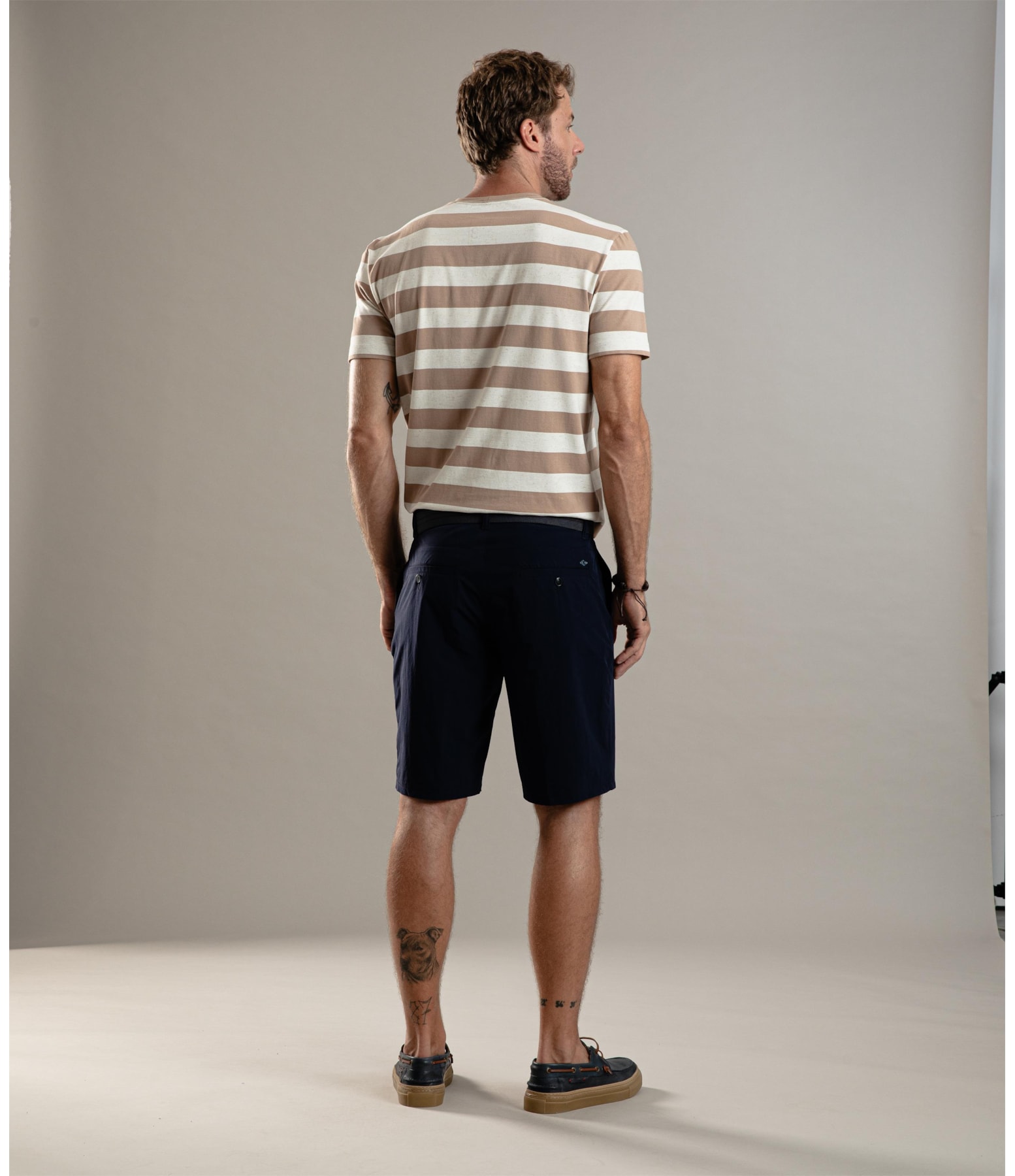 Bermuda Chino Ny Stretch Dark Navy
