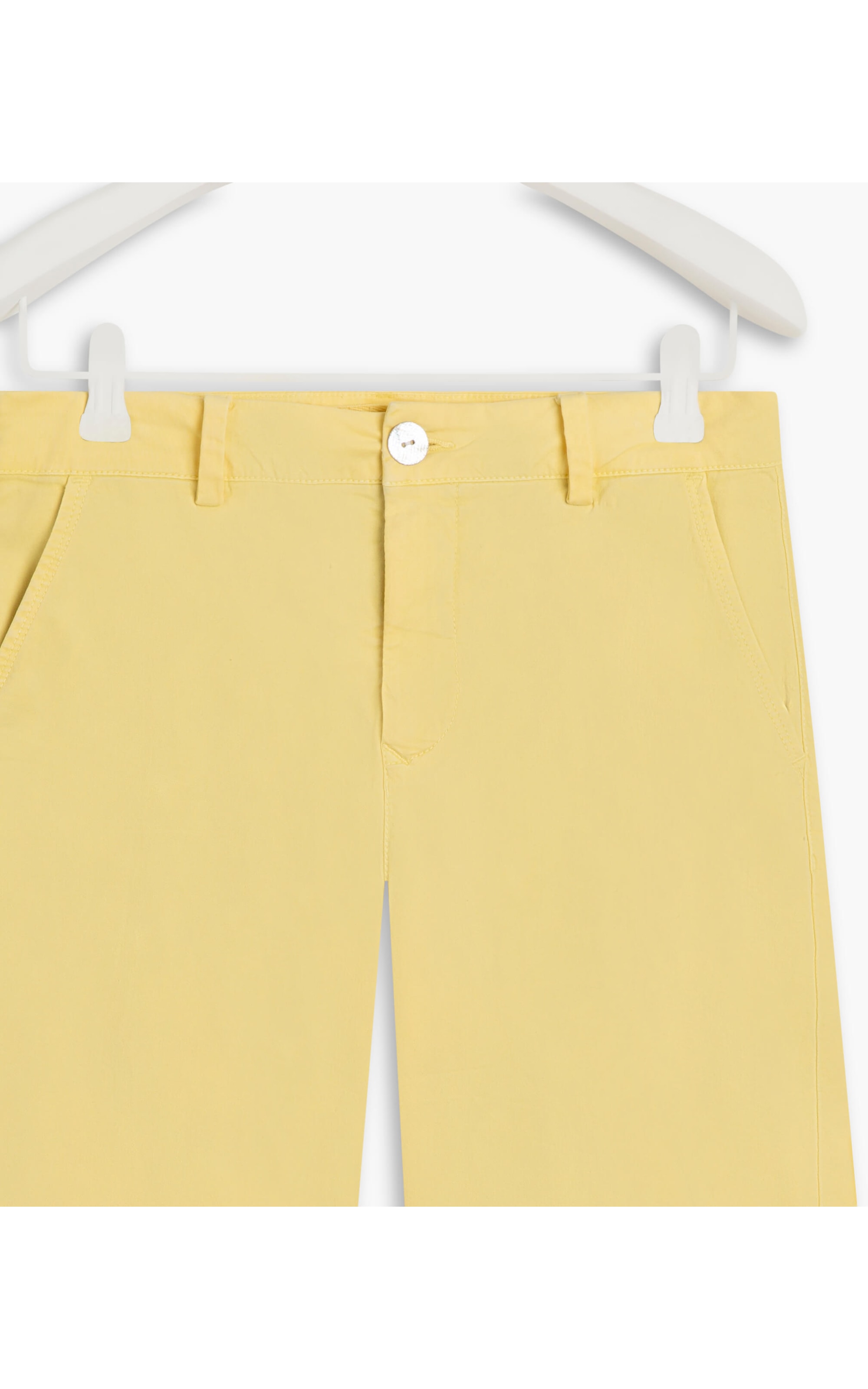 Bermuda Chino Paris Amarelo Claro
