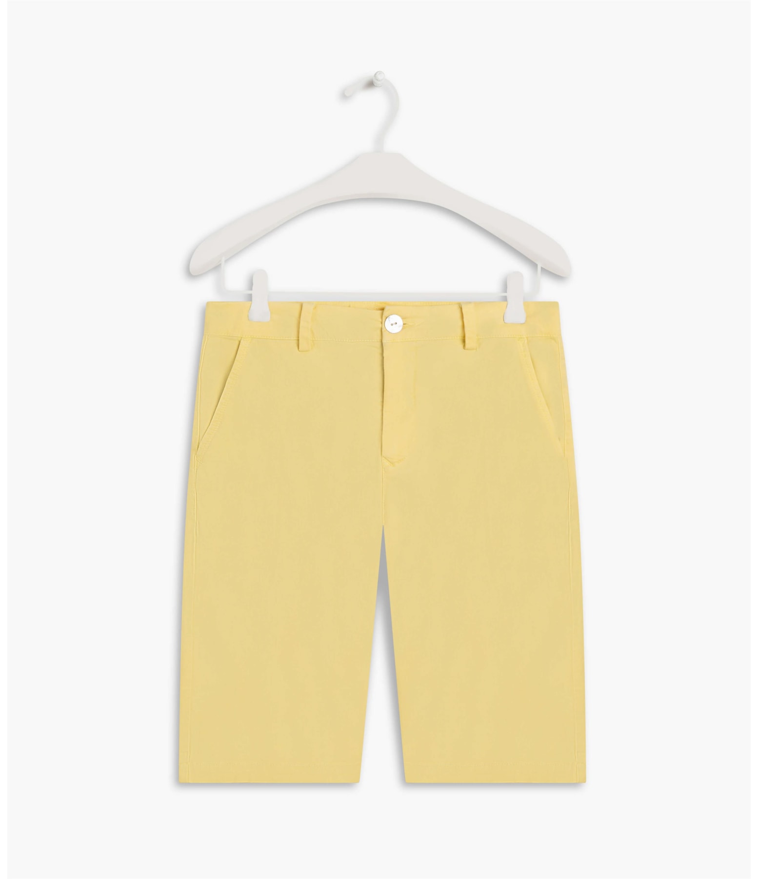 Bermuda Chino Paris Amarelo Claro