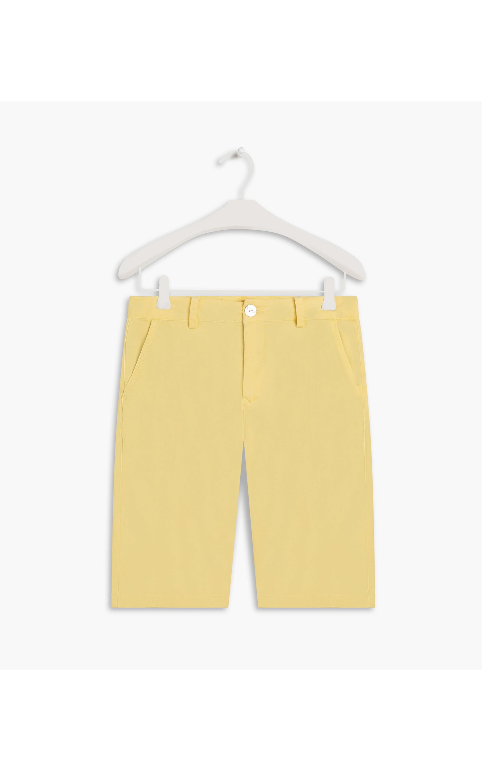 Bermuda Chino Paris Amarelo Claro
