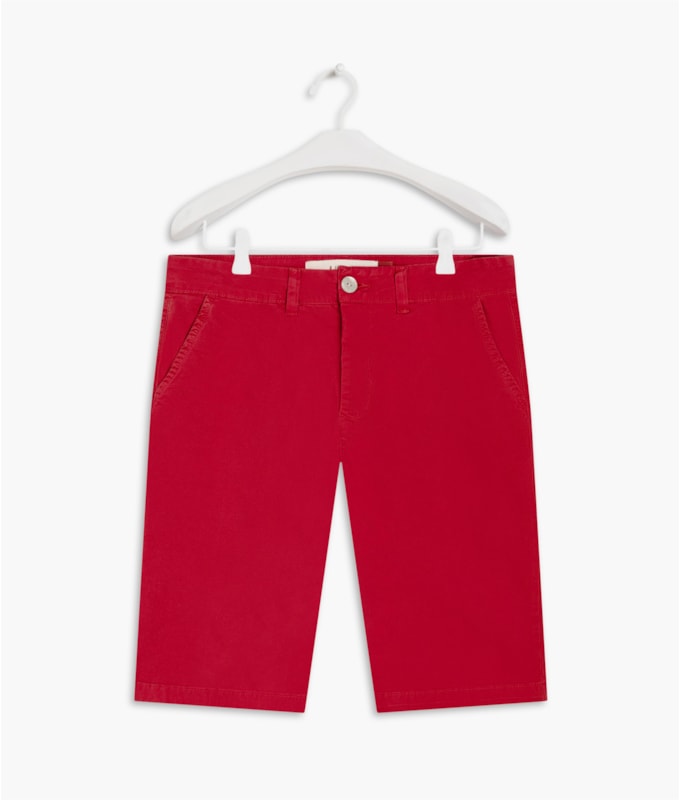 Bermuda Chino Paris Cereja