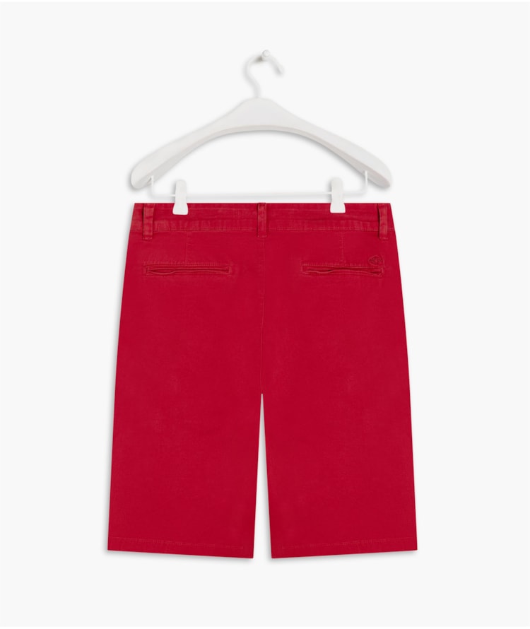 Bermuda Chino Paris Cereja