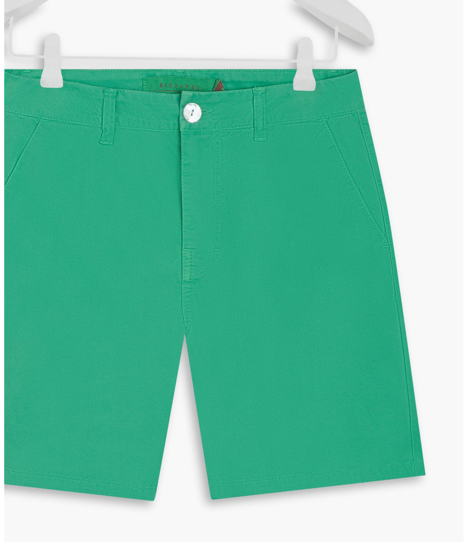 Bermuda Chino Paris Curta Verde Maca