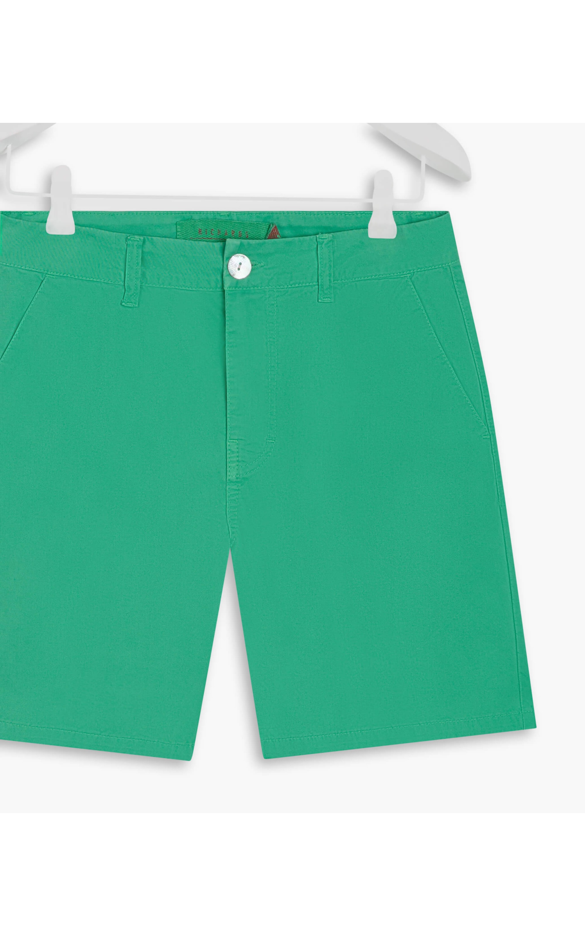 Bermuda Chino Paris Curta Verde Maca