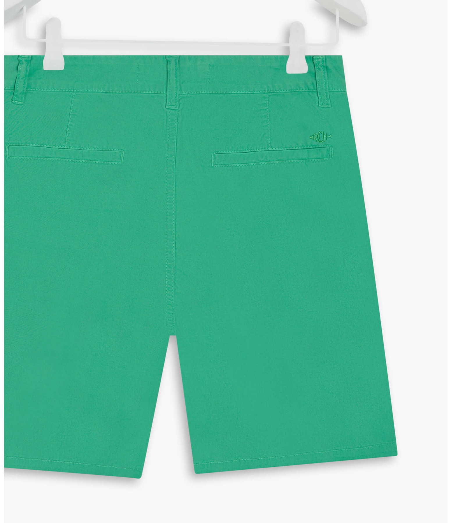 Bermuda Chino Paris Curta Verde Maca